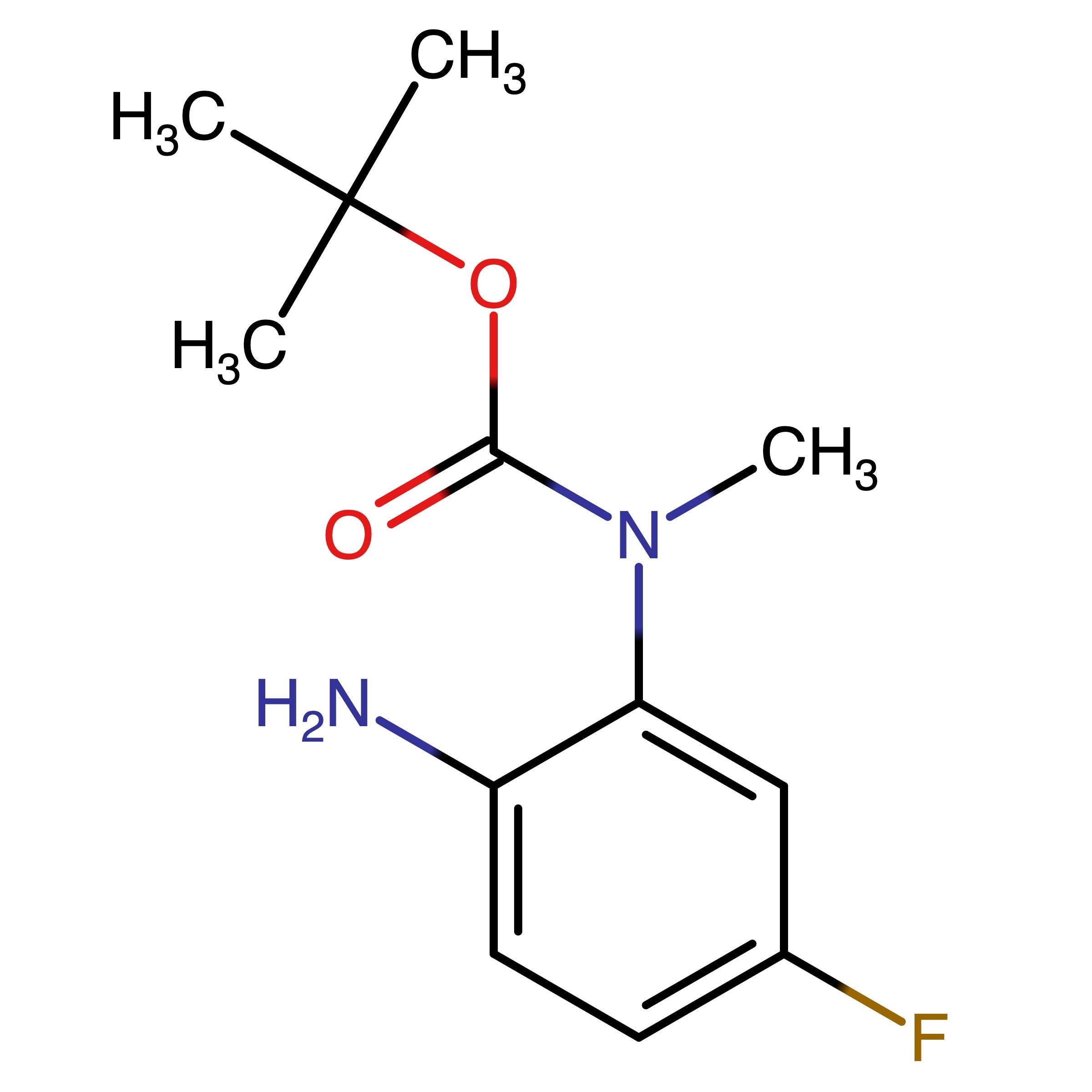 CAS 1627754-74-8 | tert-Butyl (2-amino-5-fluorophenyl)(methyl)carbamate | MFCD28096501