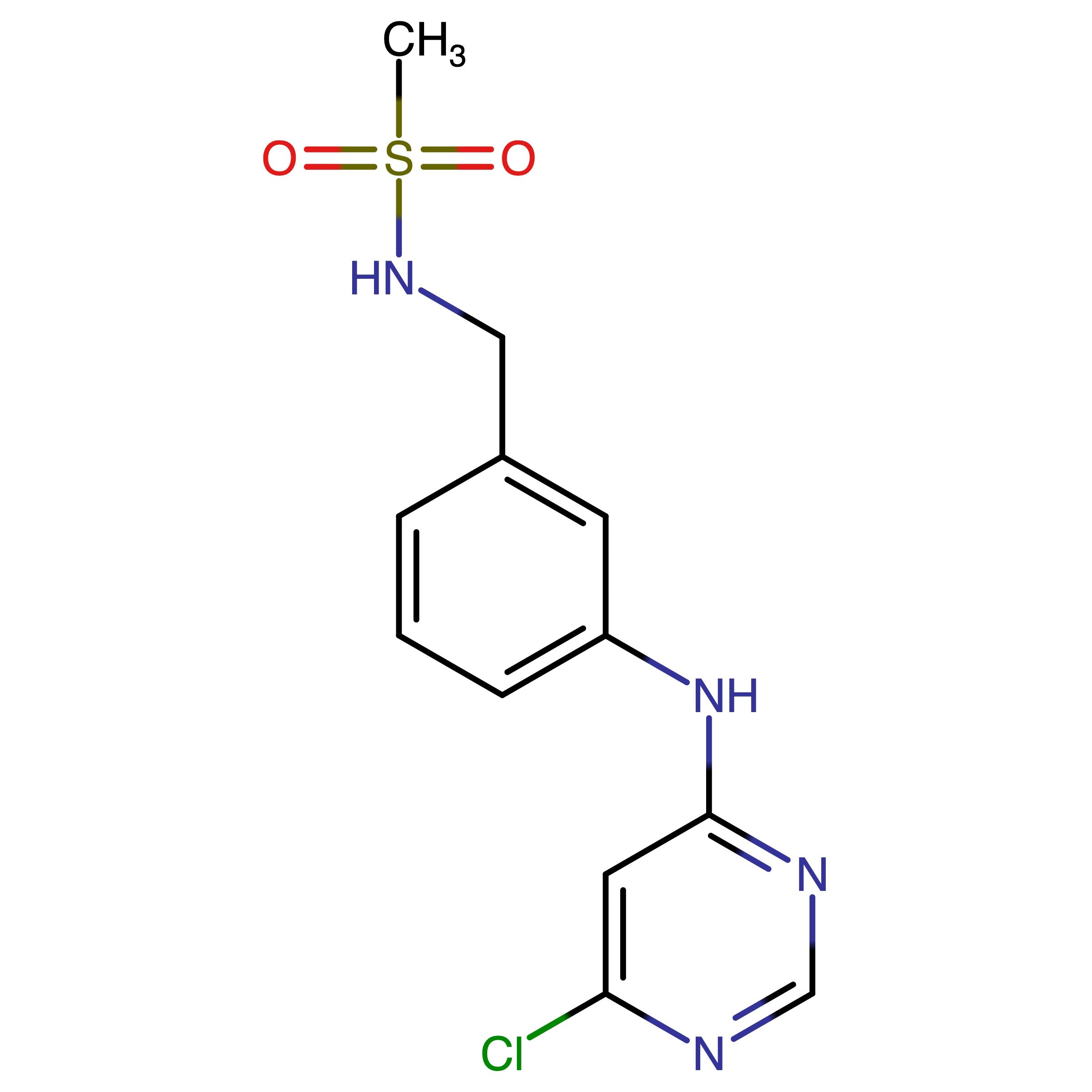 CAS 1313219-05-4 | N-(3-((6-Chloropyrimidin-4-yl)amino)benzyl)methanesulfonamide