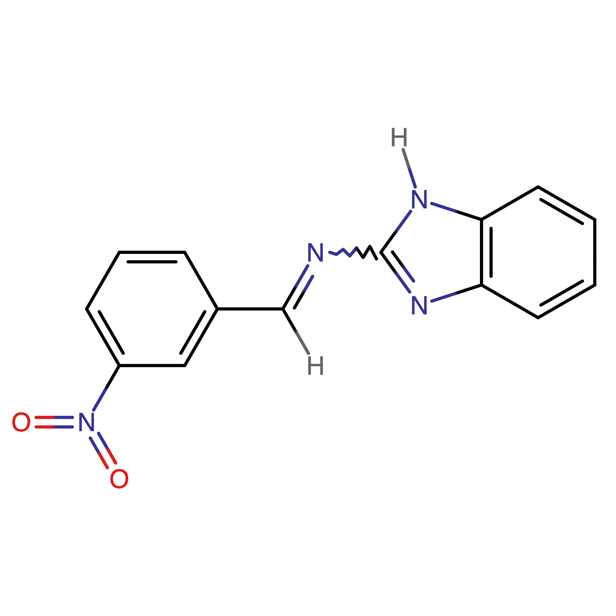 CAS 76061-09-1 | N-(1H-Benzo[d]imidazol-2-yl)-1-(3-nitrophenyl)methanimine