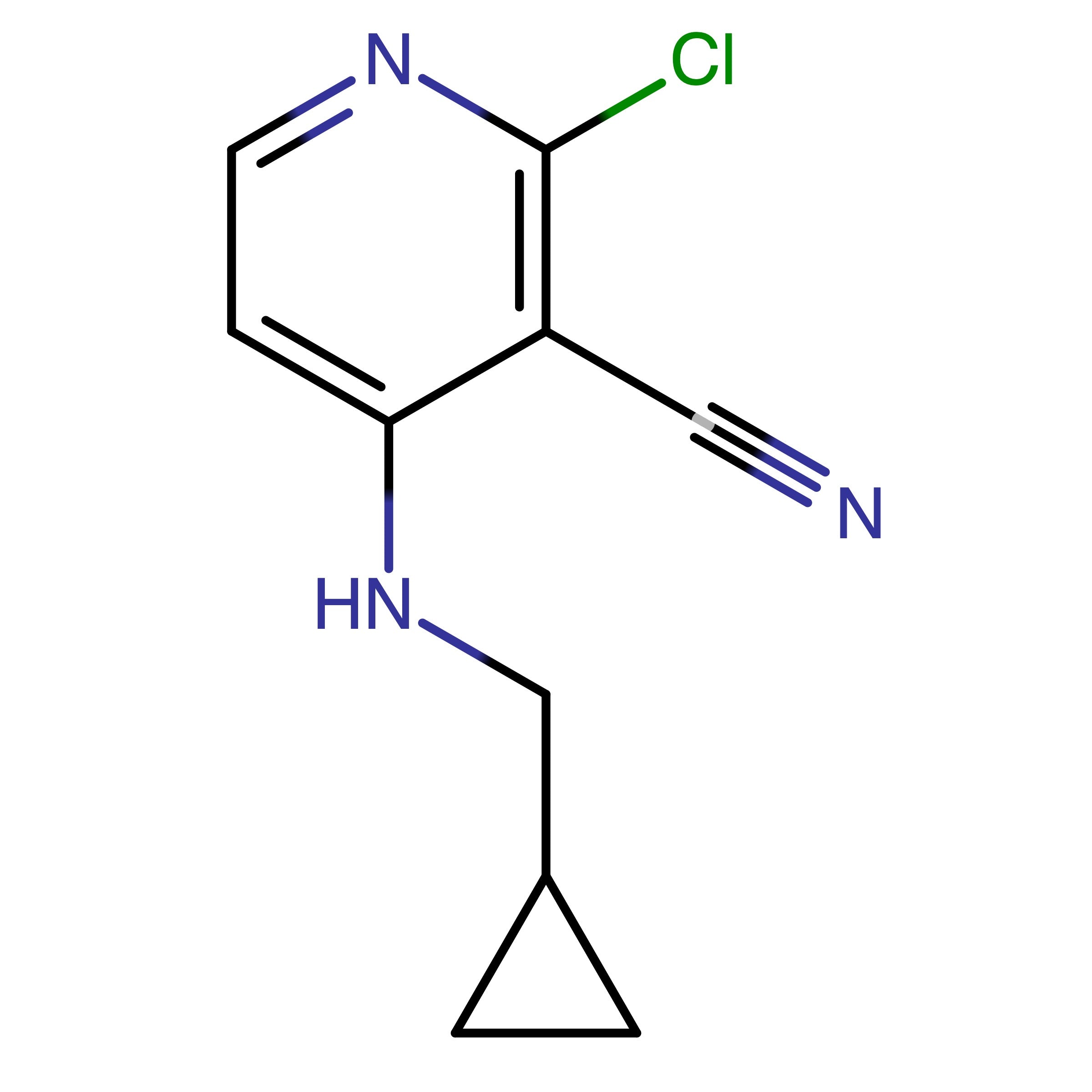 CAS 2586196-29-2 | 2-Chloro-4-((cyclopropylmethyl)amino)nicotinonitrile