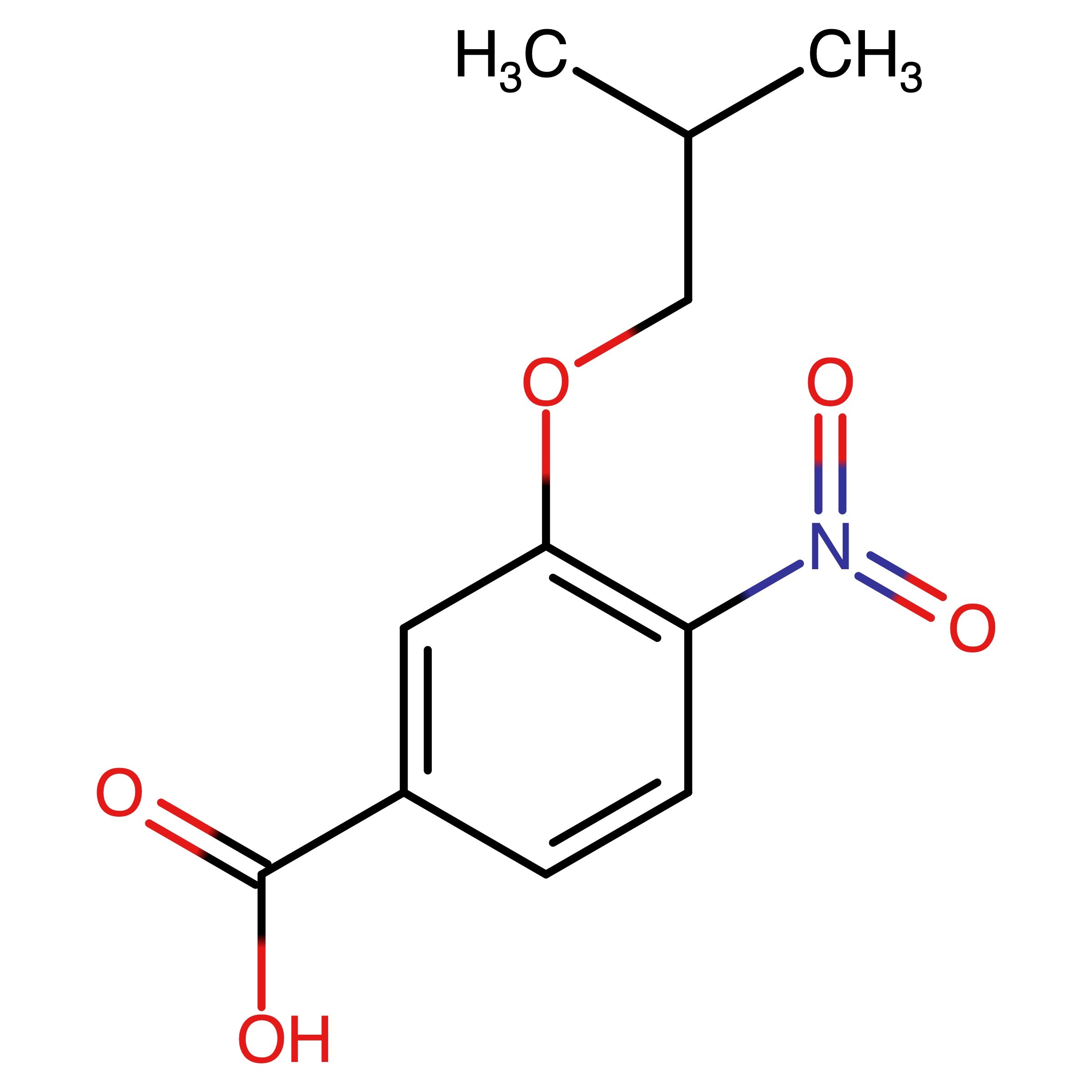 CAS 859034-50-7 | 3-Isobutoxy-4-nitrobenzoic Acid | MFCD14543051