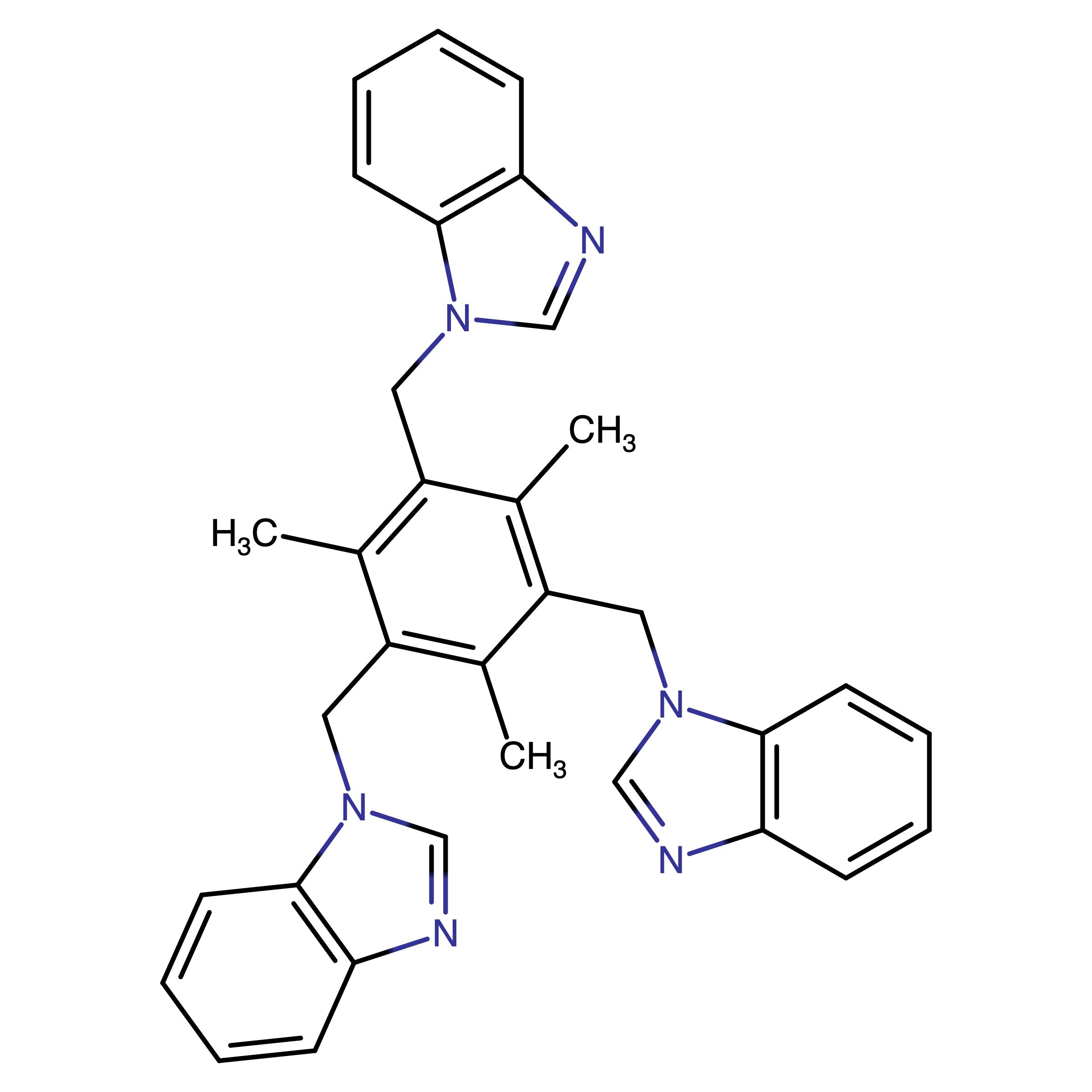 CAS 325125-64-2 | 1,3,5-Tris(benzimidazole-1-yl-methyl)-2,4,6-trimethylbenzene