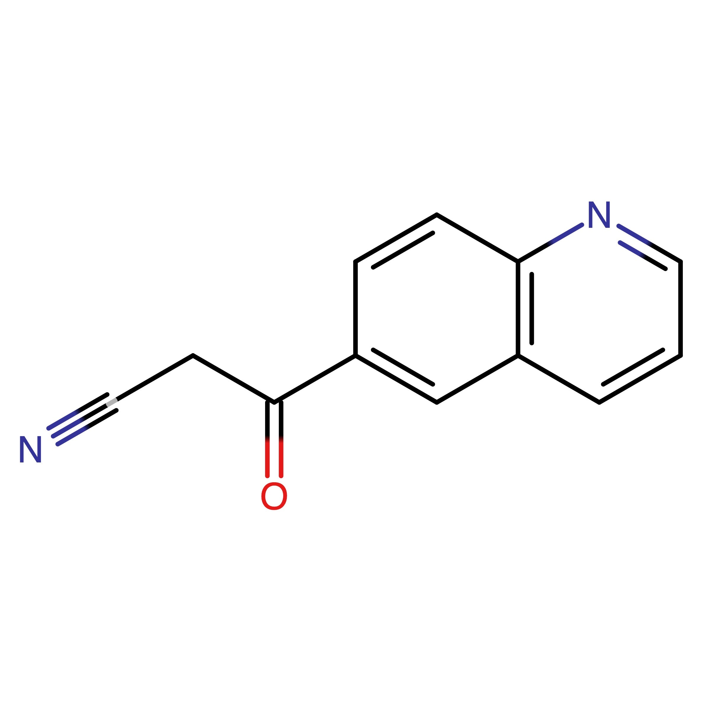 CAS 249937-48-2 | 3-Oxo-3-(quinolin-6-yl)propanenitrile | MFCD01570559