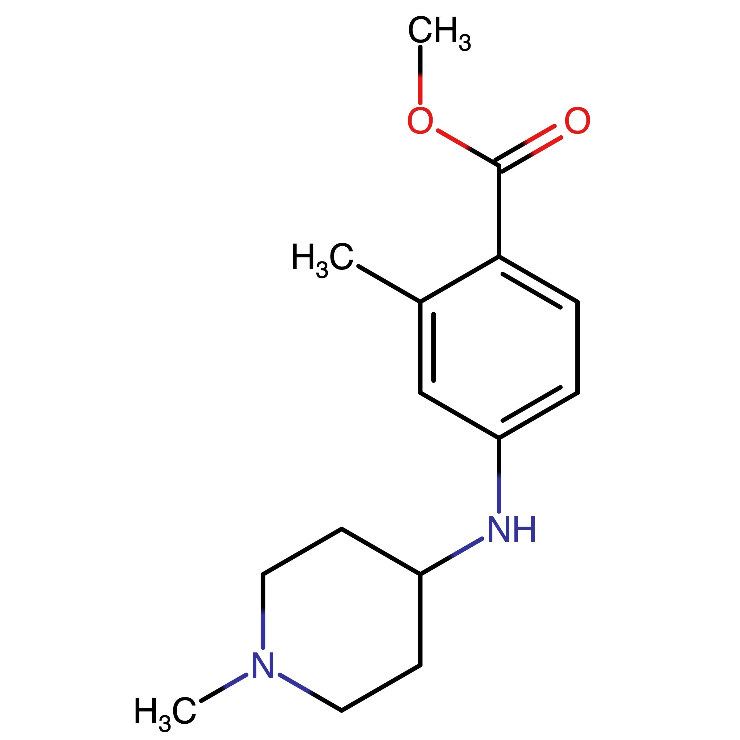 CAS 2489259-29-0 | Methyl 2-methyl-4-((1-methylpiperidin-4-yl)amino)benzoate