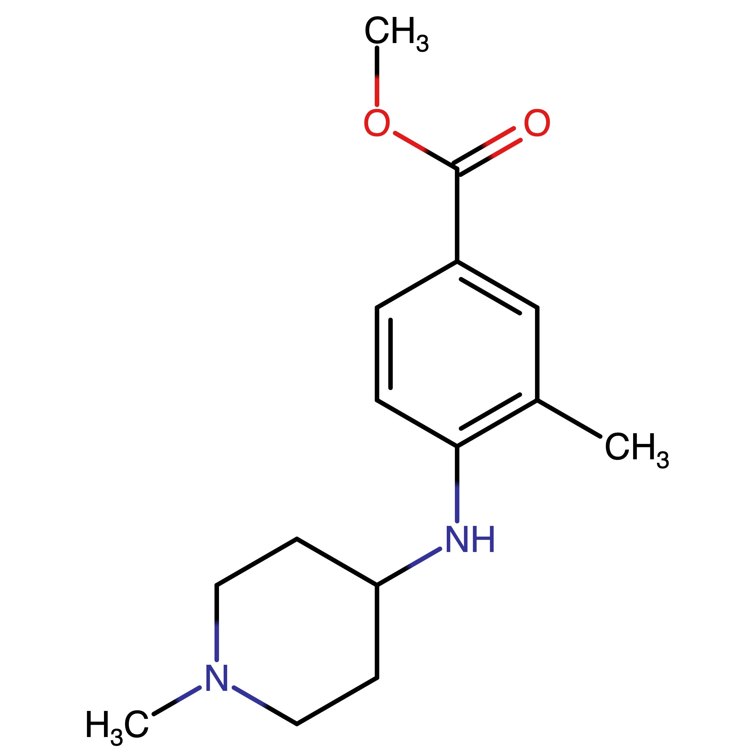 CAS 1157954-72-7 | Methyl 3-methyl-4-((1-methylpiperidin-4-yl)amino)benzoate