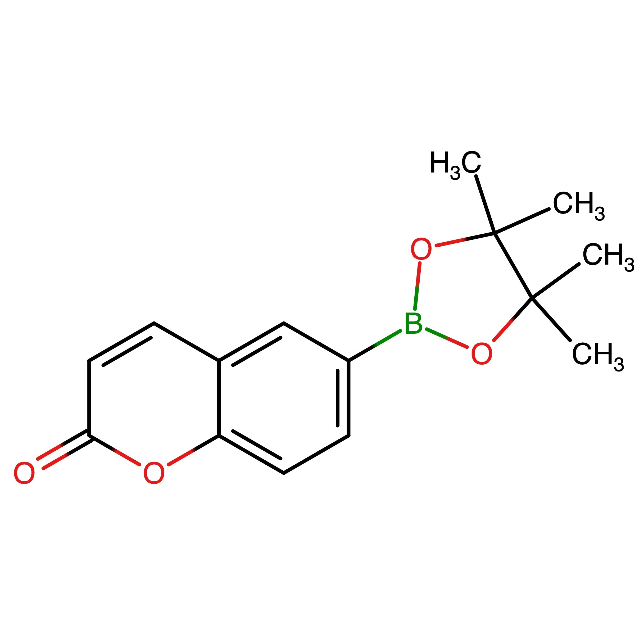 CAS 1408287-07-9 | 6-(4,4,5,5-Tetramethyl-1,3,2-dioxaborolan-2-yl)-2H-1-benzopyran-2-one | MFCD23106117
