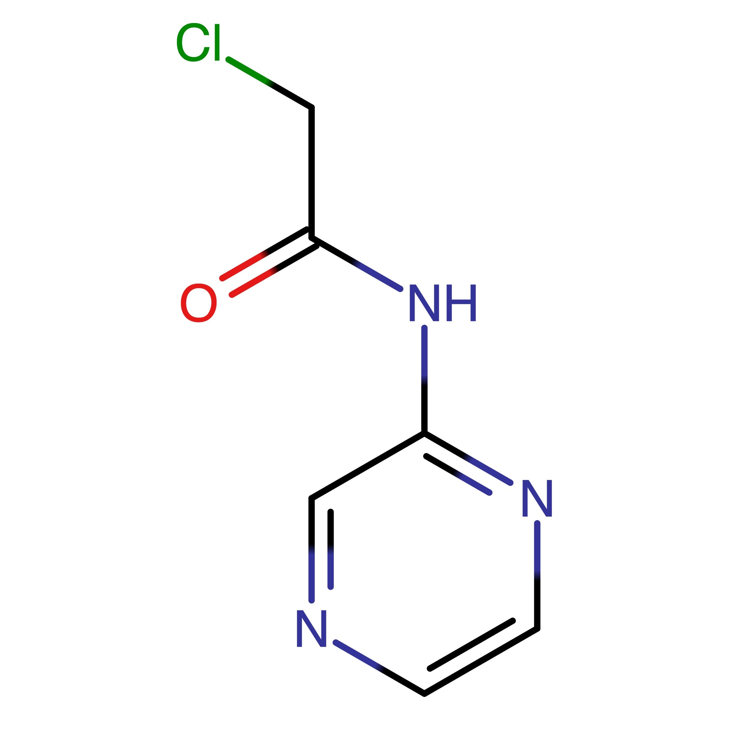 CAS 115699-74-6 | 2-Chloro-N-(pyrazin-2-yl)acetamide | MFCD08593435