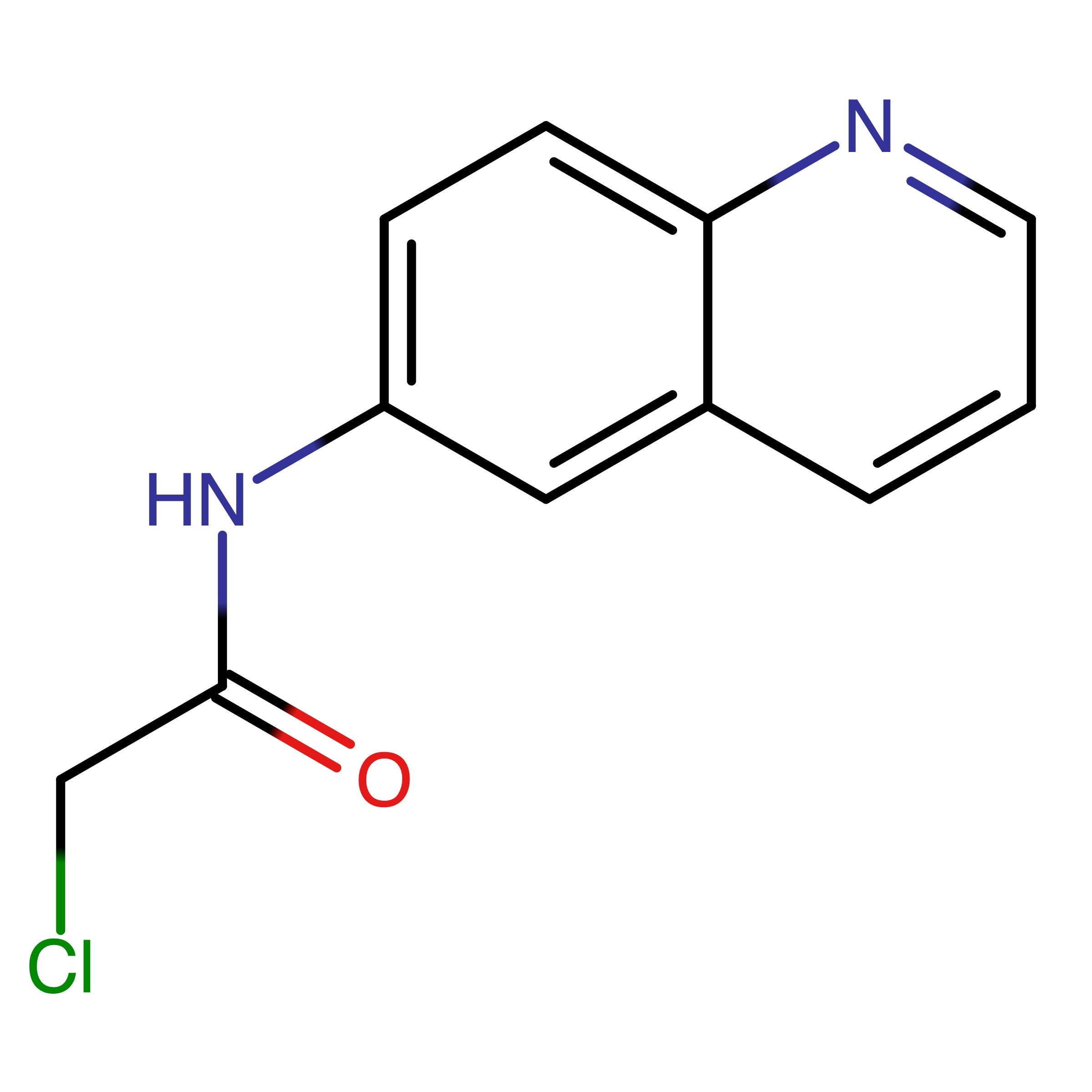 CAS 122097-66-9 | 2-Chloro-N-(quinolin-6-yl)acetamide | MFCD06800443