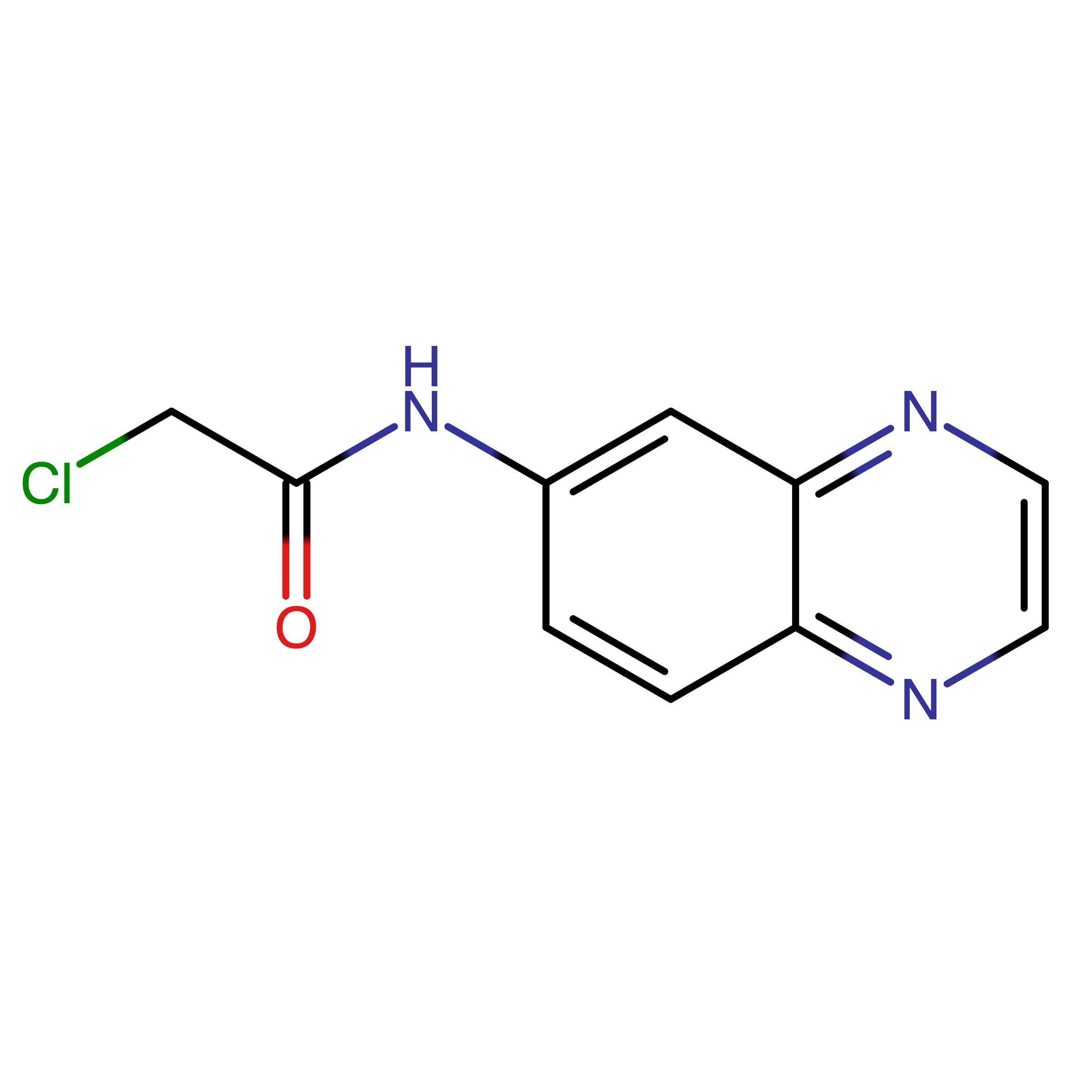 CAS 160461-83-6 | 2-Chloro-N-(quinoxalin-6-yl)acetamide