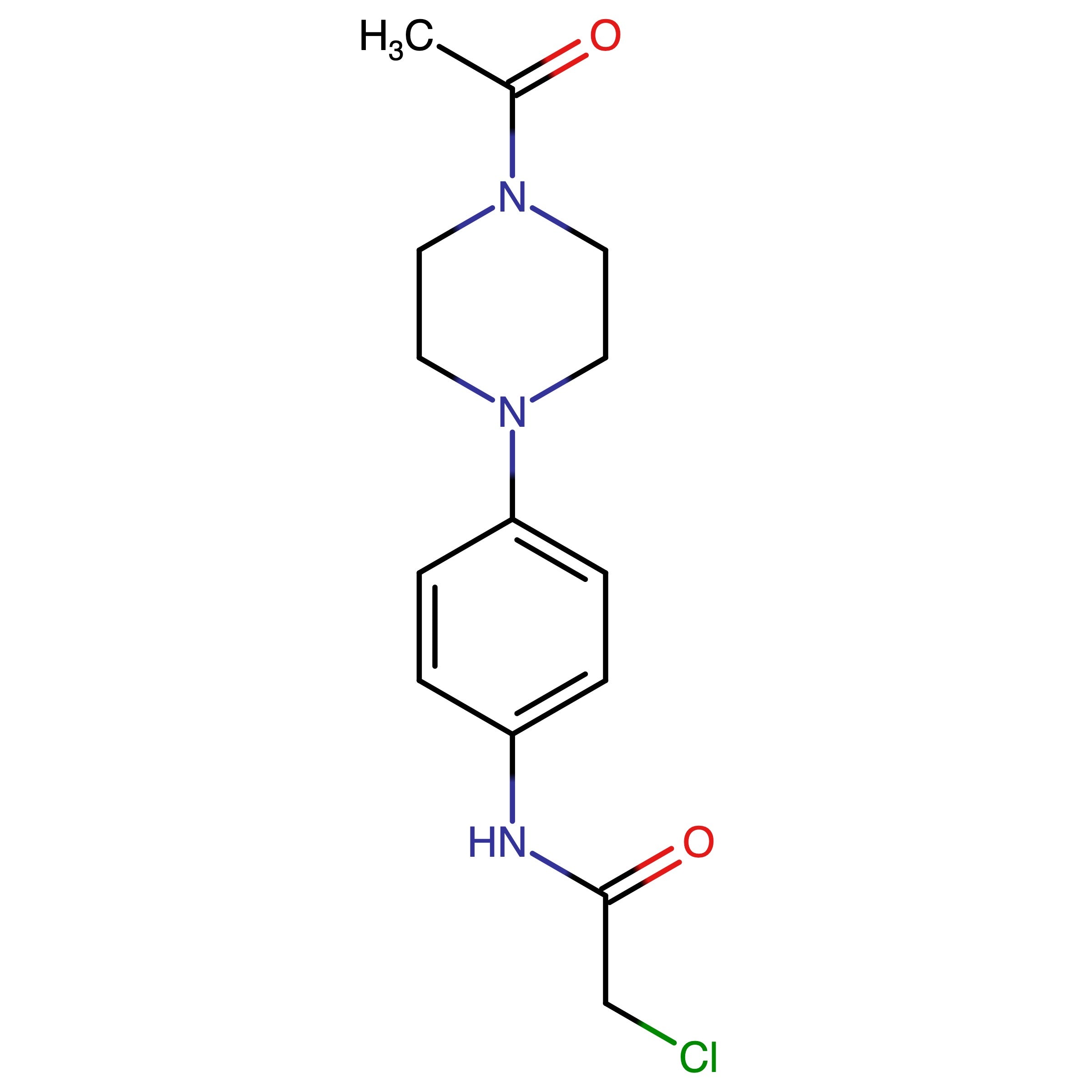 CAS 887709-89-9 | N-(4-(4-Acetylpiperazin-1-yl)phenyl)-2-chloroacetamide