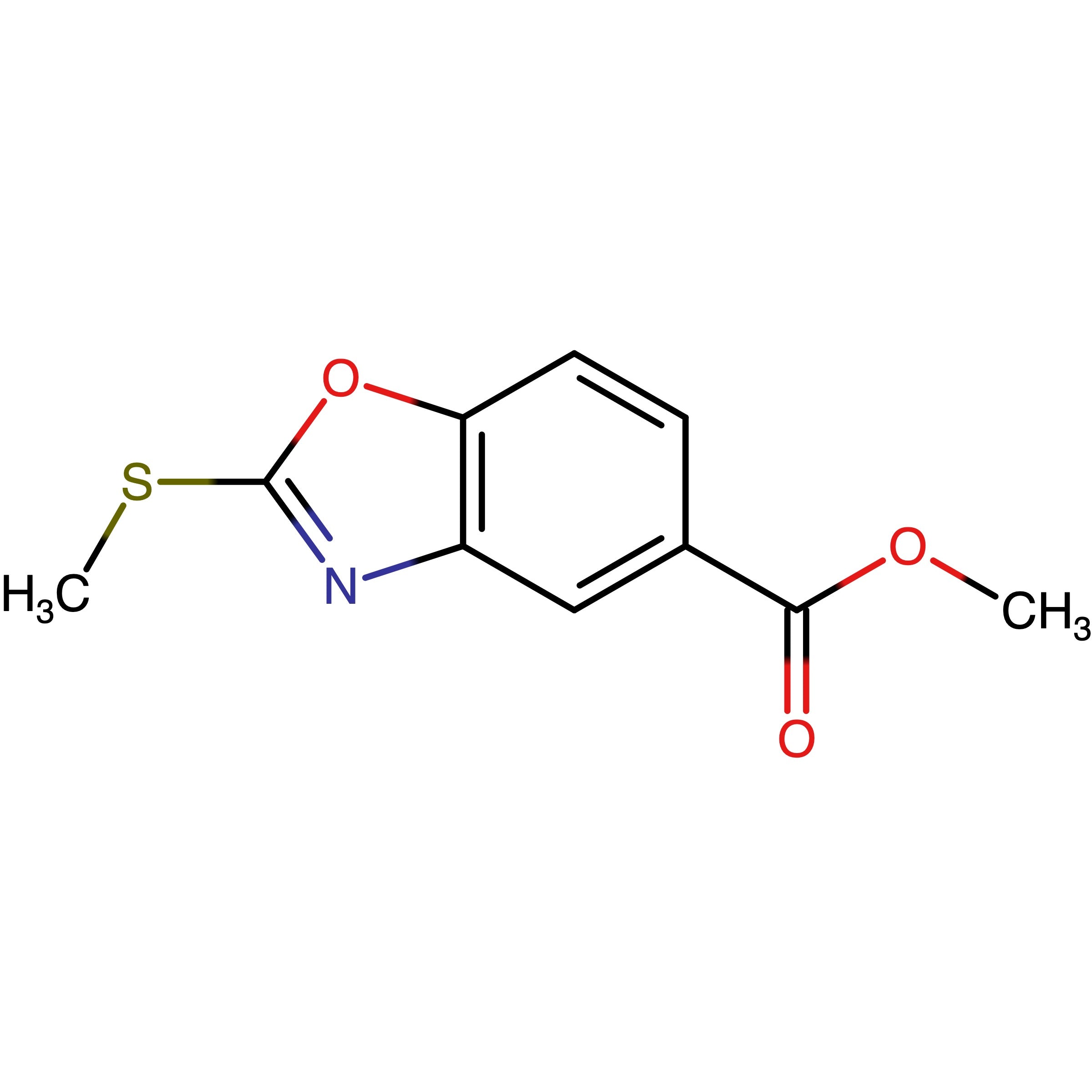 CAS 1806321-94-7 | Methyl 2-(methylsulfanyl)-1,3-benzoxazole-5-carboxylate