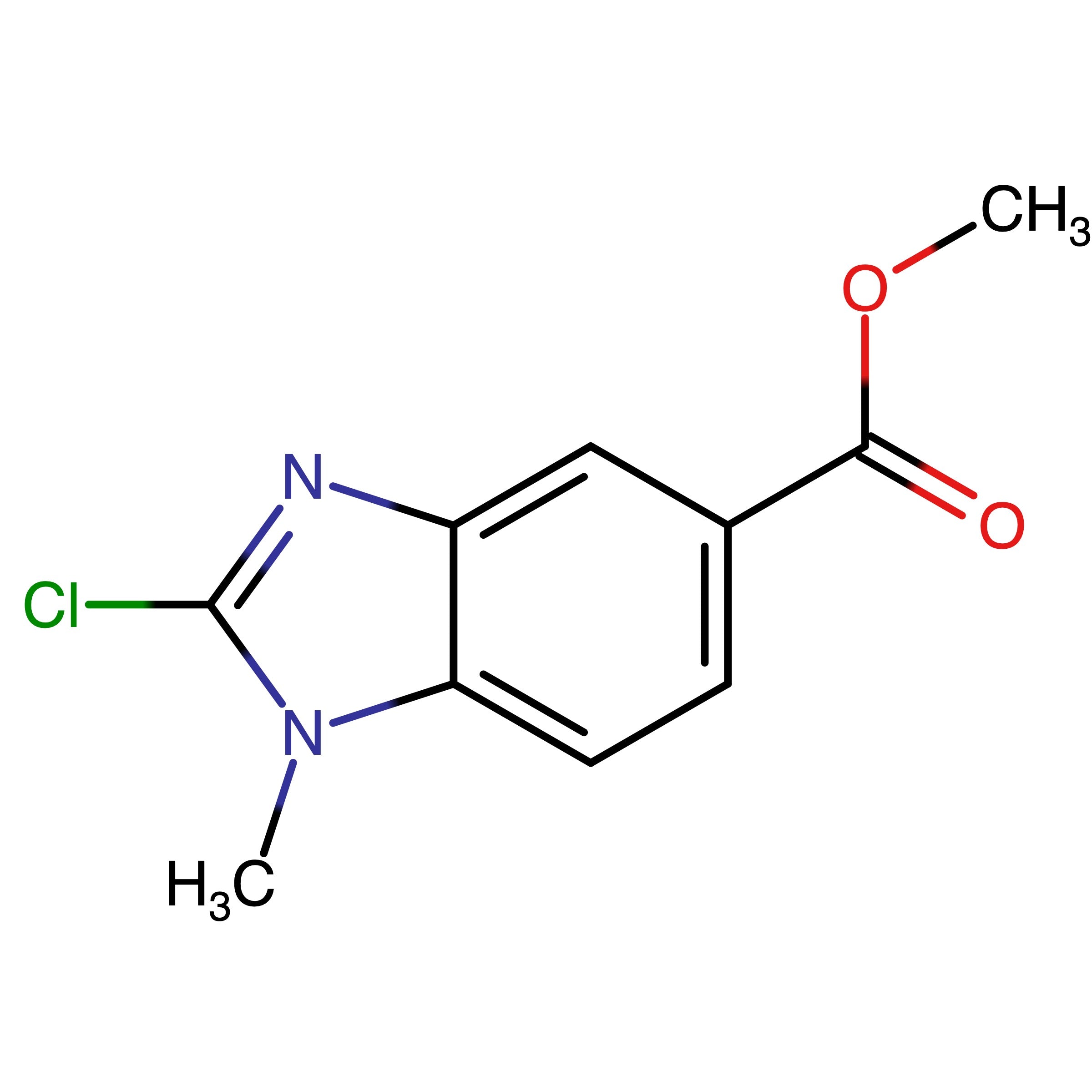 CAS 1780871-34-2 | Methyl 2-chloro-1-methyl-1H-benzimidazole-5-carboxylate