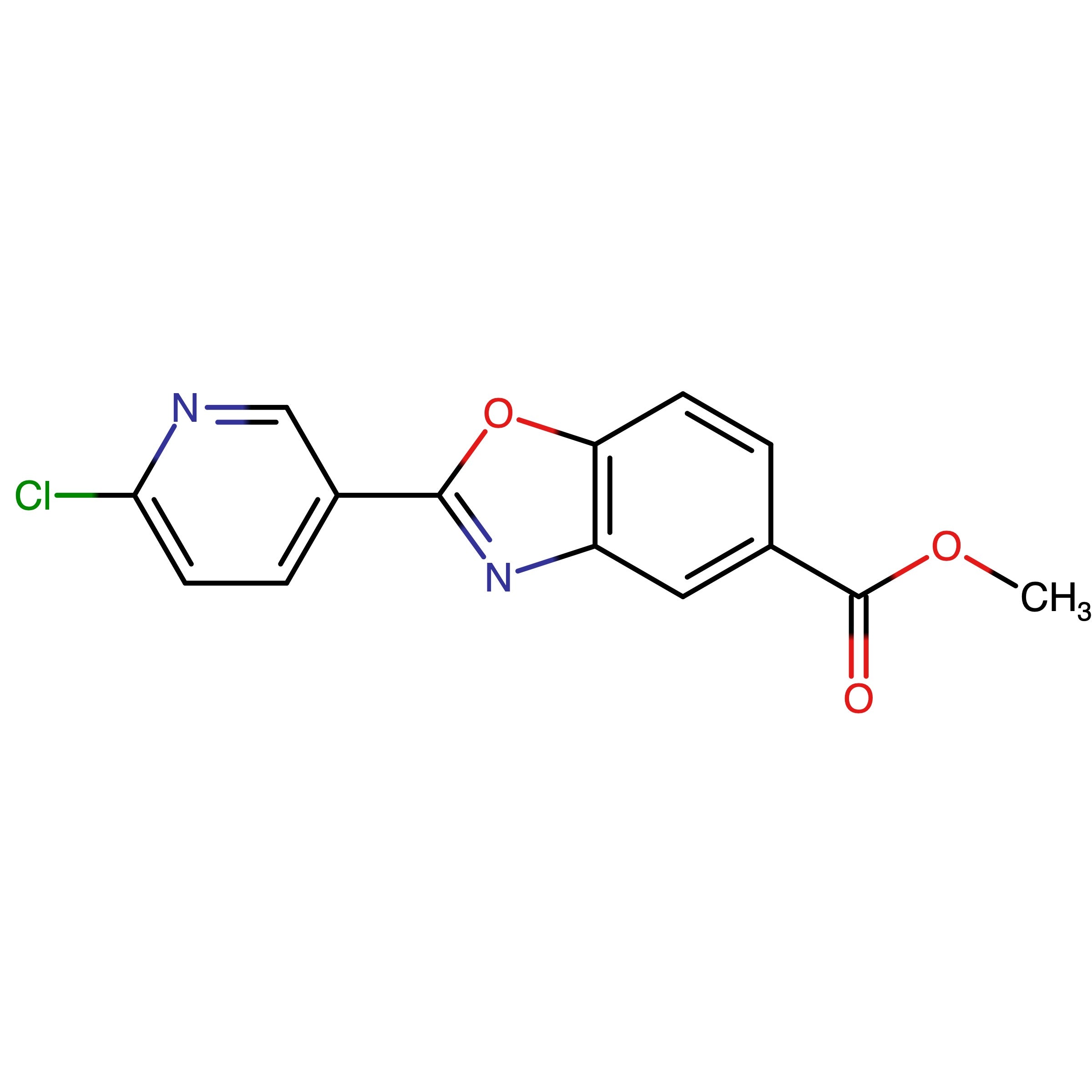 CAS 2102425-22-7 | Methyl 2-(6-chloropyridin-3-yl)-1,3-benzoxazole-5-carboxylate