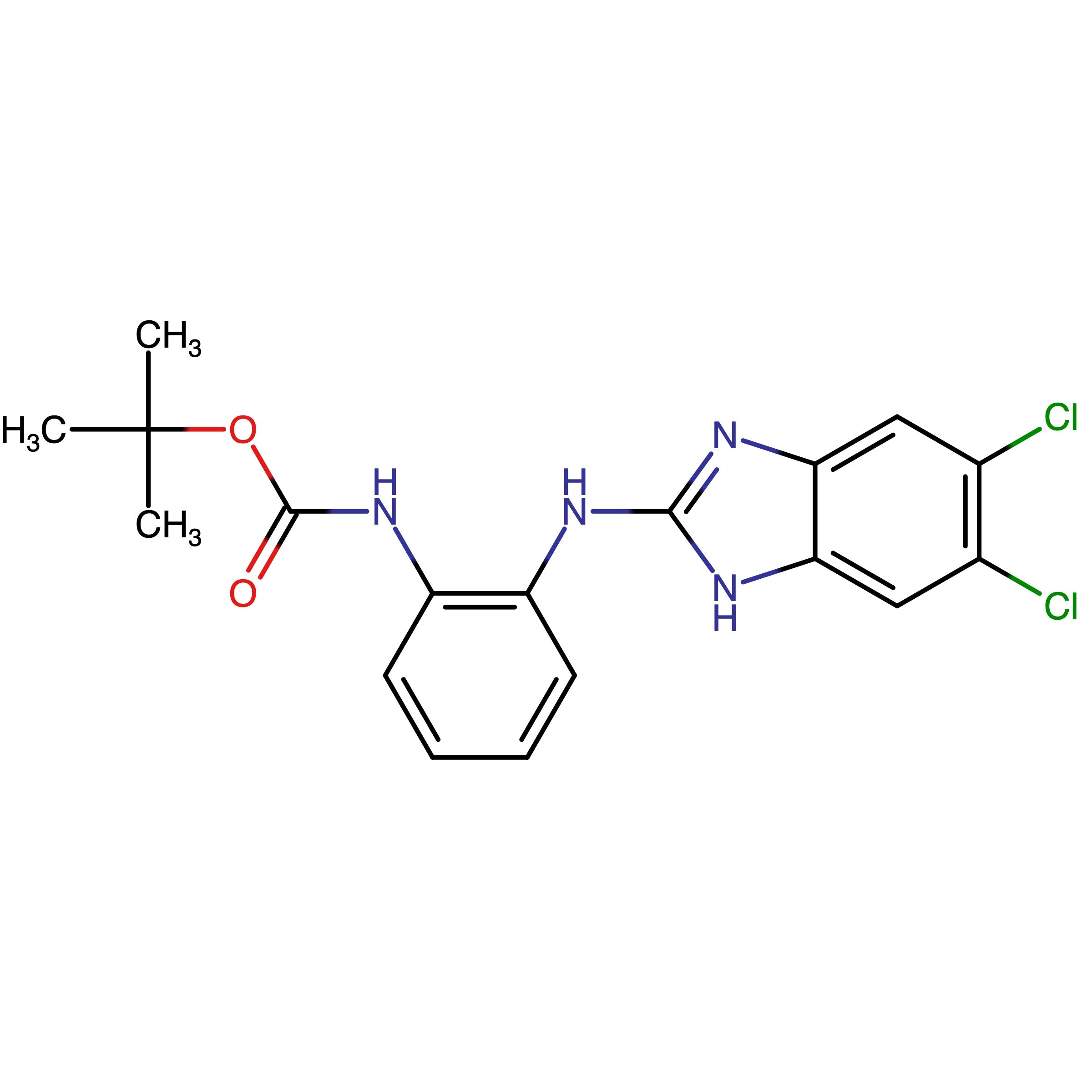 CAS 1965305-71-8 | tert-Butyl (2-((5,6-dichloro-1H-benzo[d]imidazol-2-yl)amino)phenyl)carbamate