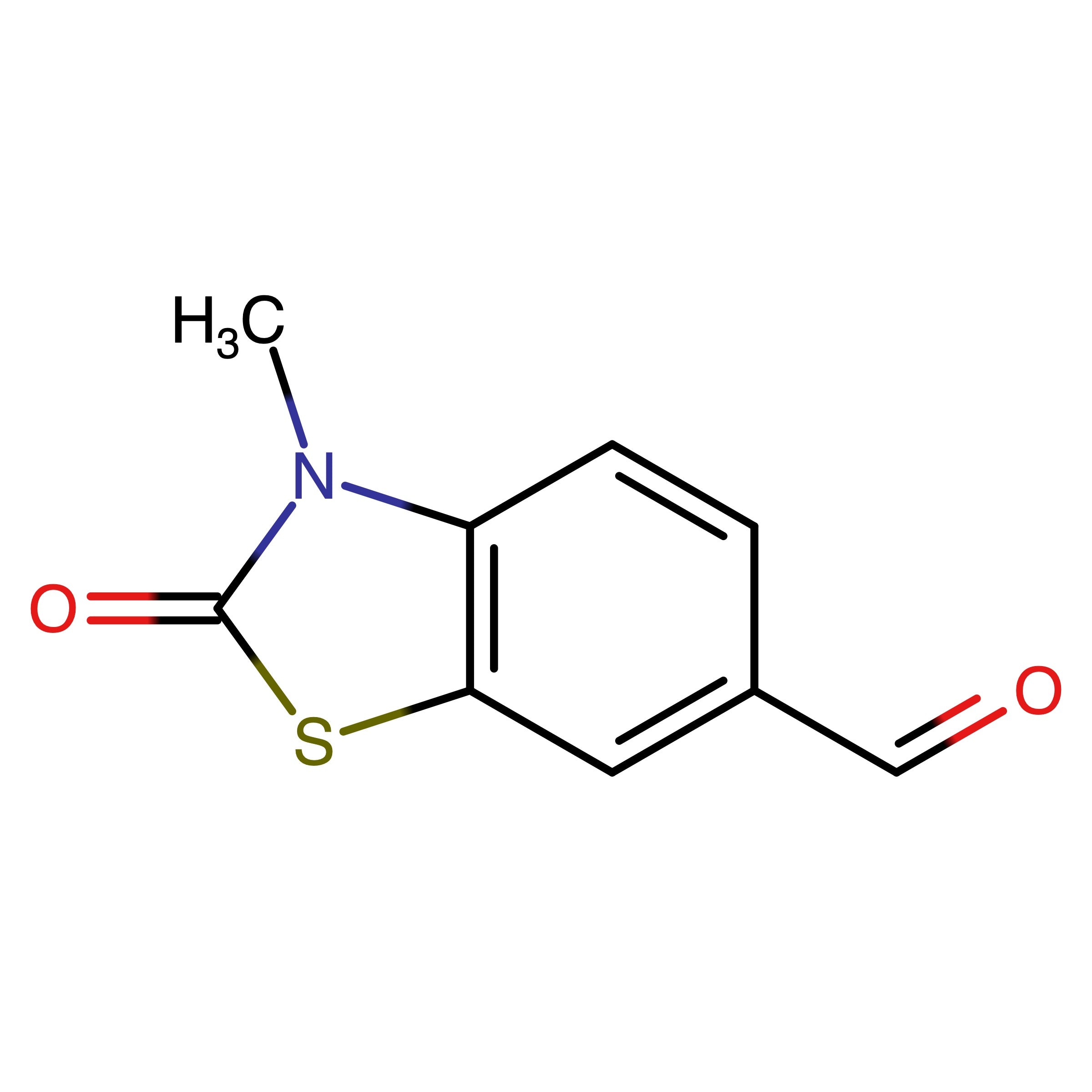 CAS 175693-04-6 | 3-Methyl-2-oxo-2,3-dihydrobenzothiazole-6-carbaldehyde | MFCD22061314