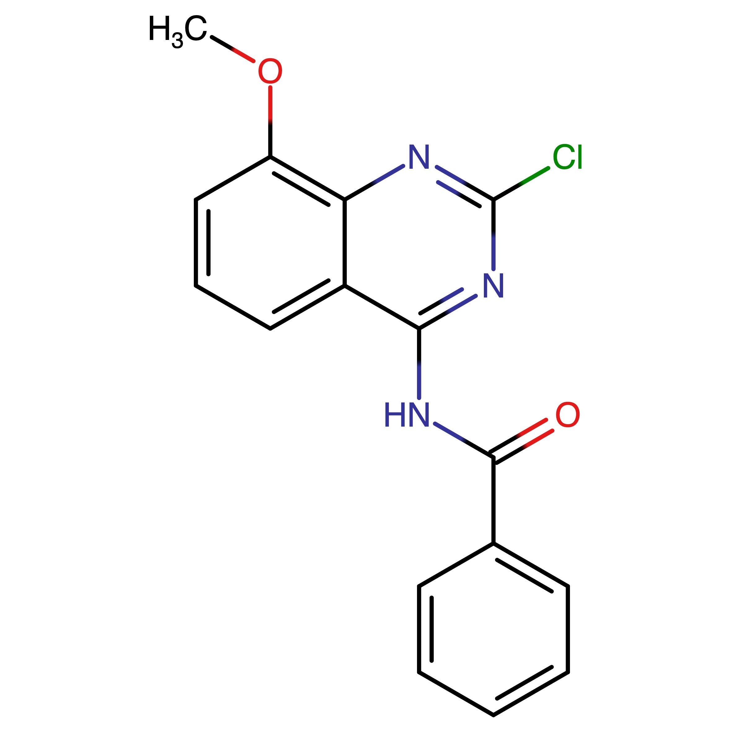 CAS 1826800-95-6 | N-(2-Chloro-8-methoxyquinazolin-4-yl)benzamide