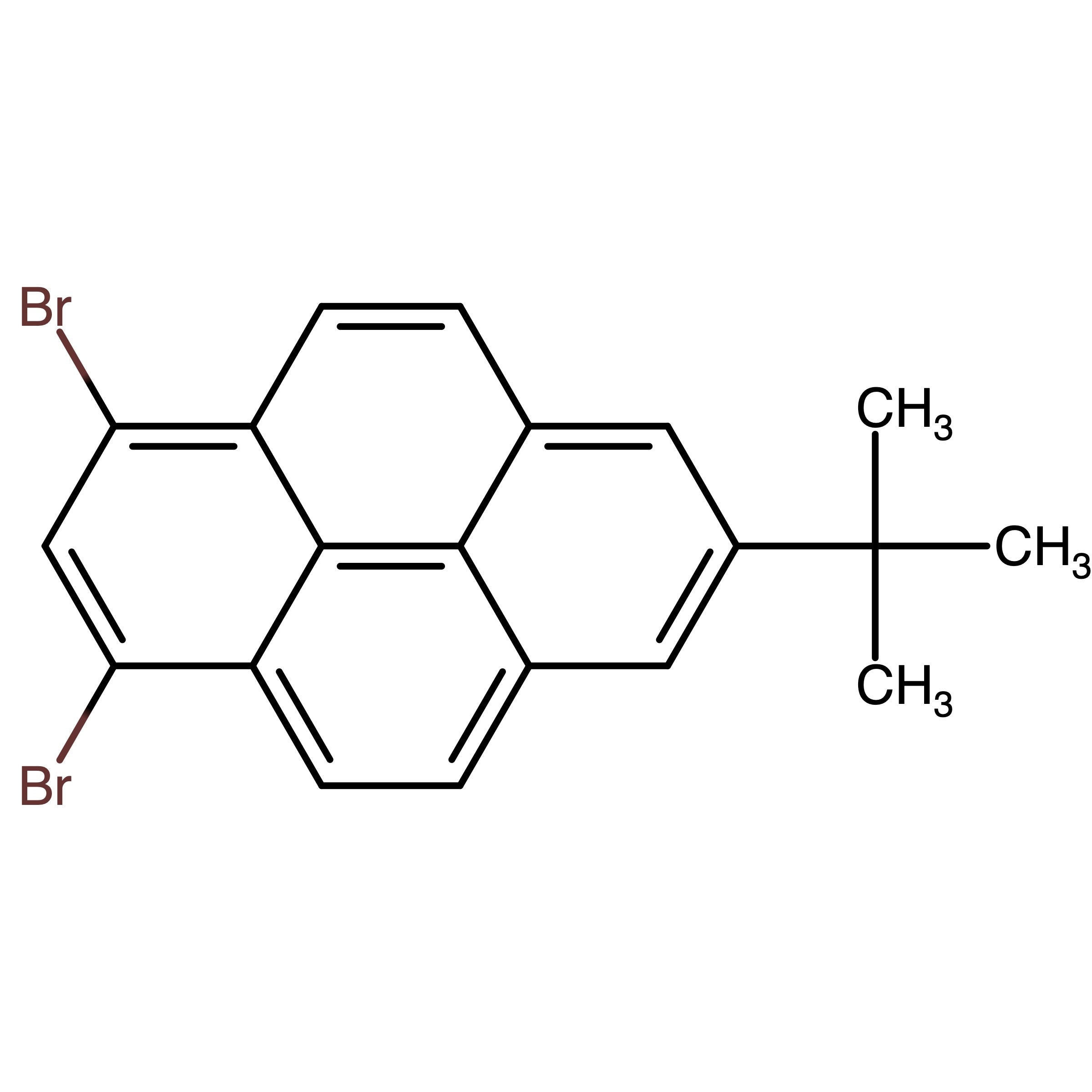 CAS 1005771-04-9 | 7-tert-Butyl-1,3-dibromopyrene | MFCD22581440