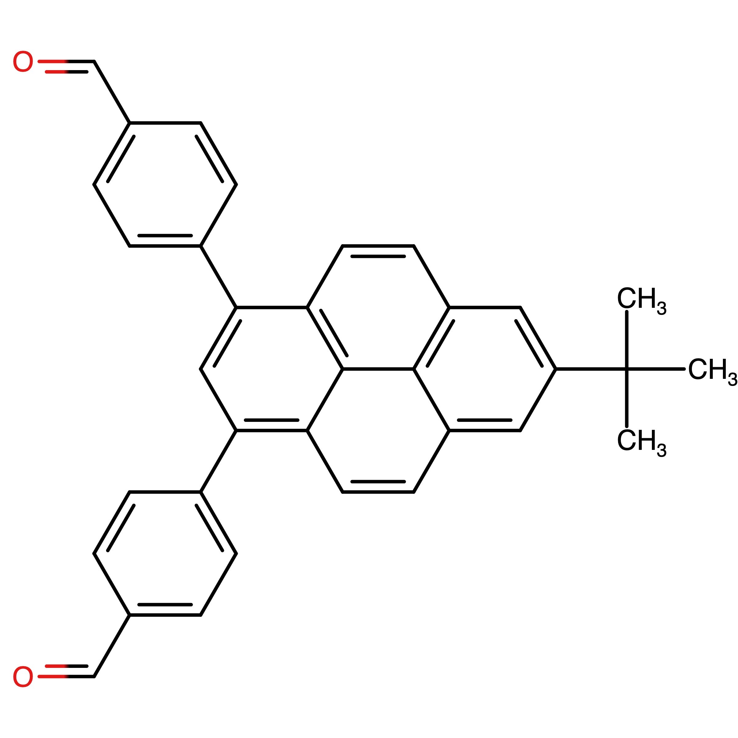 CAS 1421130-61-1 | 4,4'-(7-(tert-Butyl)pyrene-1,3-diyl)dibenzaldehyde