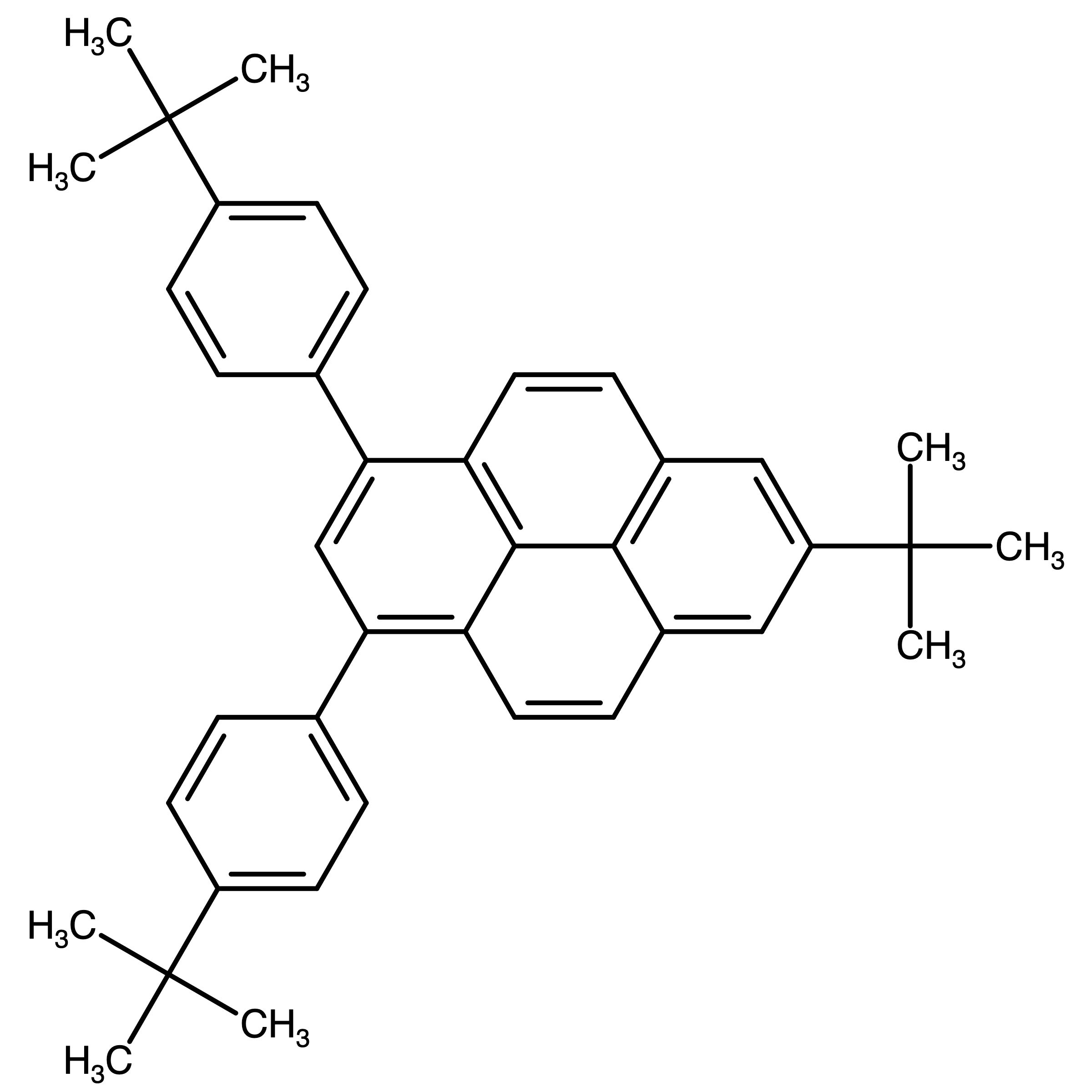 CAS 1421130-57-5 | 7-(tert-Butyl)-1,3-bis(4-(tert-butyl)phenyl)pyrene