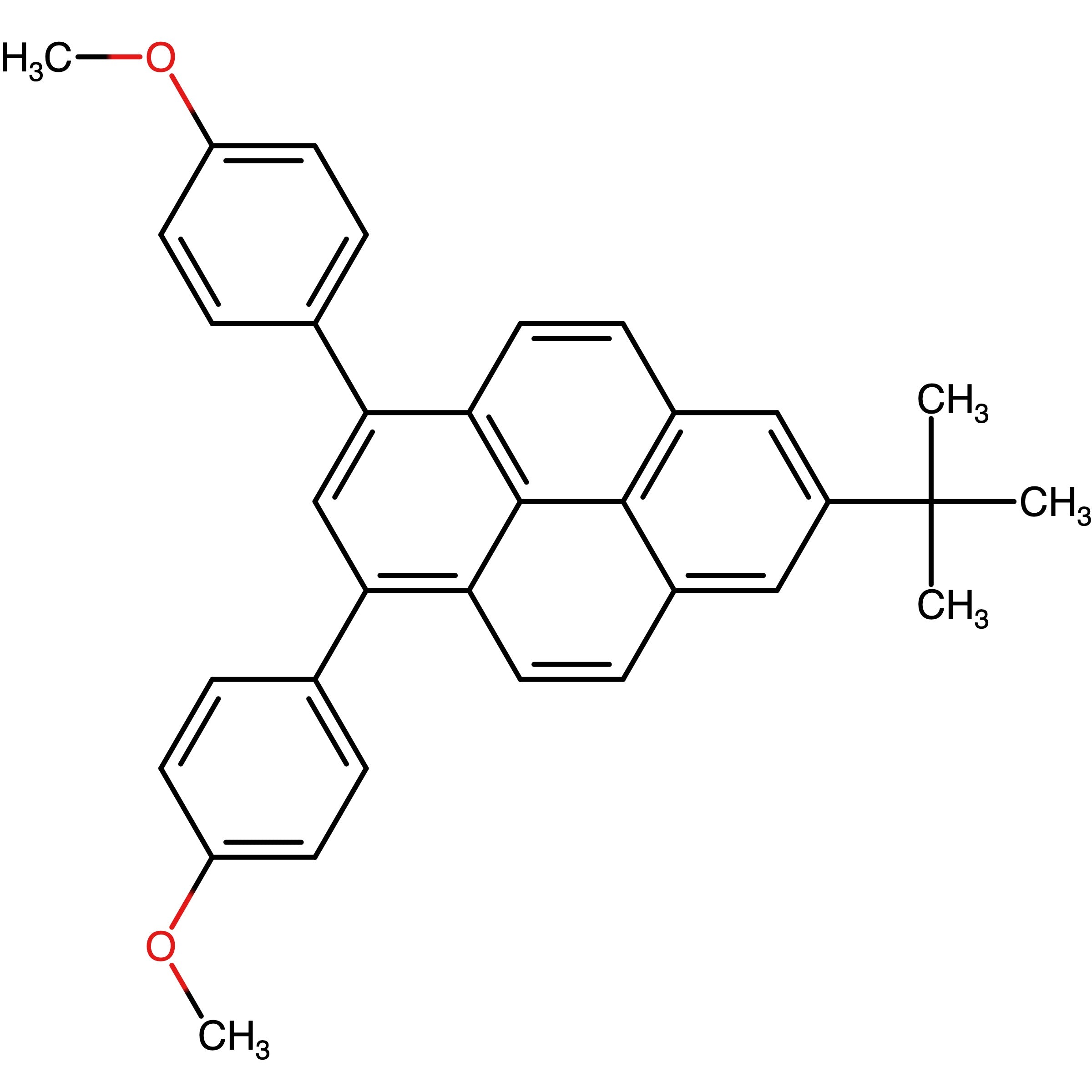 CAS 1421130-58-6 | 7-(tert-Butyl)-1,3-bis(4-methoxyphenyl)pyrene