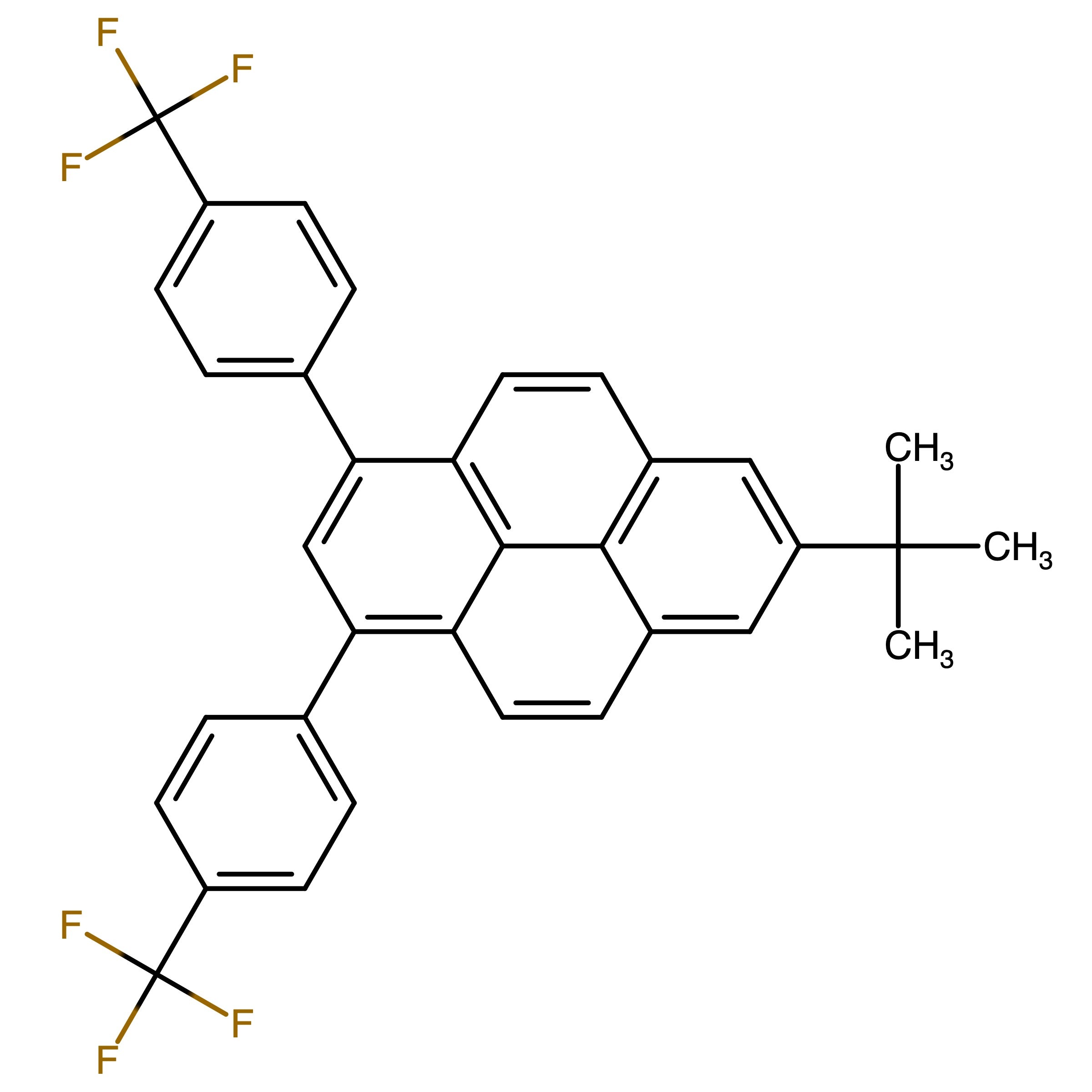 CAS 1421130-60-0 | 7-(tert-Butyl)-1,3-bis(4-(trifluoromethyl)phenyl)pyrene