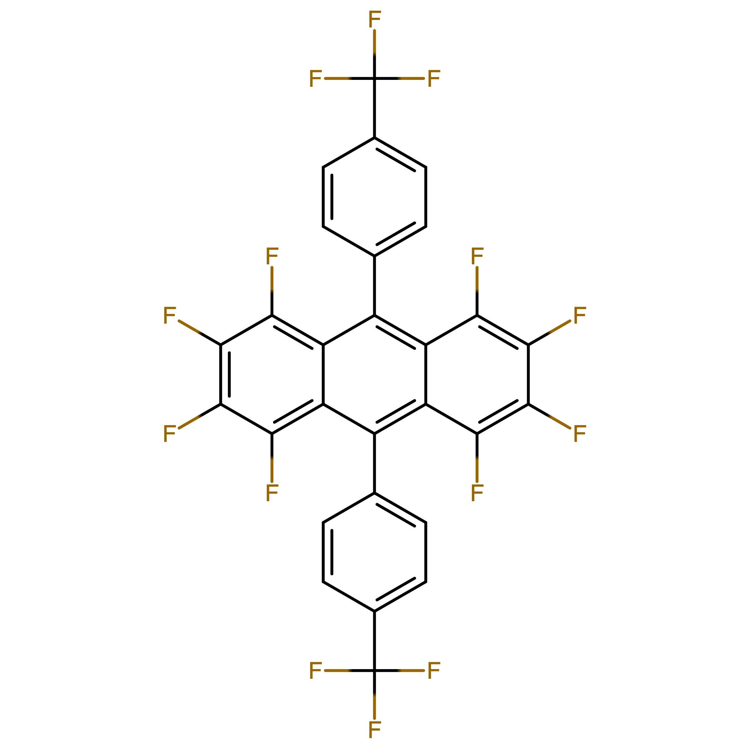 CAS 1067426-44-1 | 1,2,3,4,5,6,7,8-Octafluoro-9,10-bis[4-(trifluoromethyl)phenyl]anthracene | MFCD22200543
