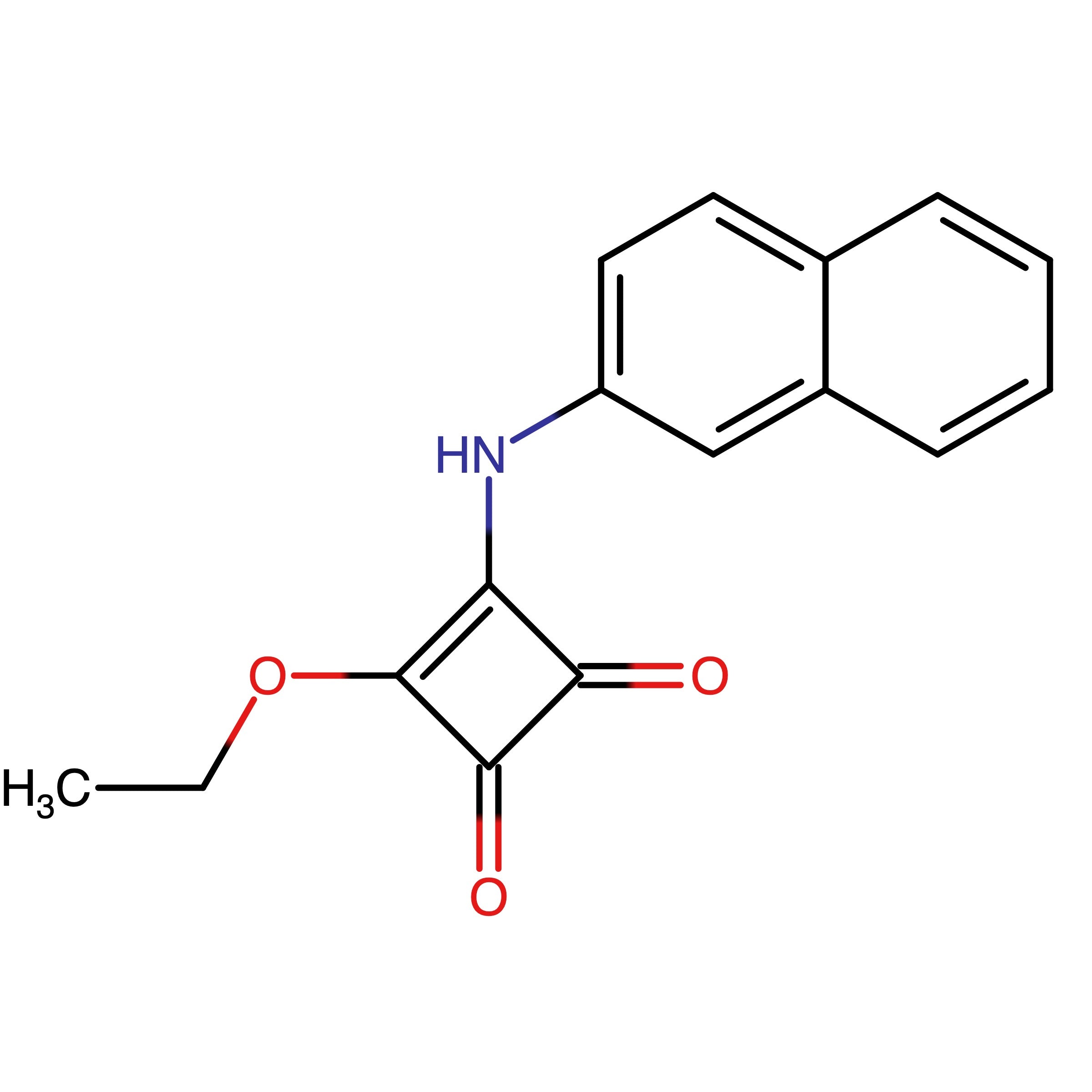 CAS 2459674-76-9 | 3-Ethoxy-4-(naphthalen-2-ylamino)cyclobut-3-ene-1,2-dione