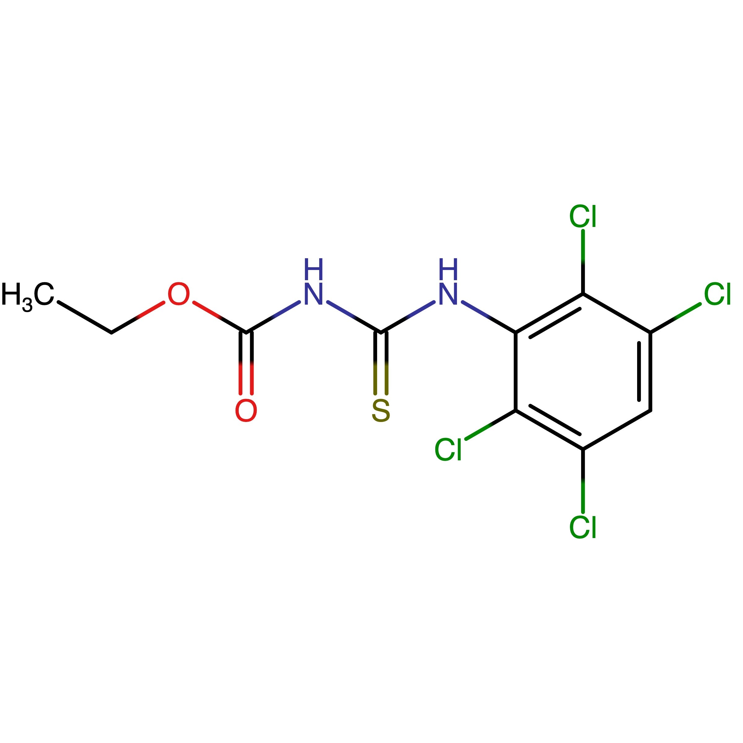 CAS 2588427-04-5 | Ethyl 3-(2,3,5,6-tetrachlorophenyl)thioureidocarboxylate