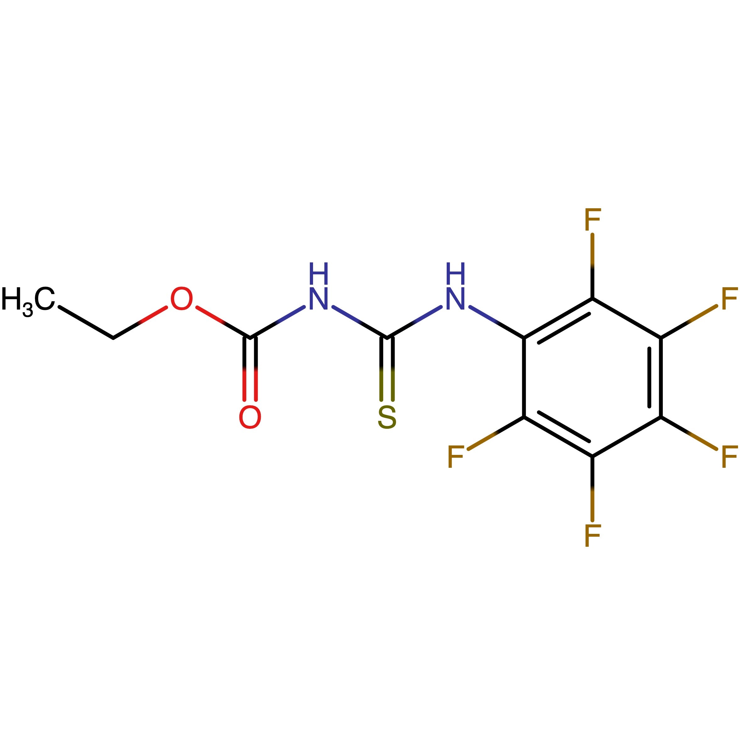 CAS 2459655-07-1 | Ethyl 3-(perfluorophenyl)thioureidocarboxylate