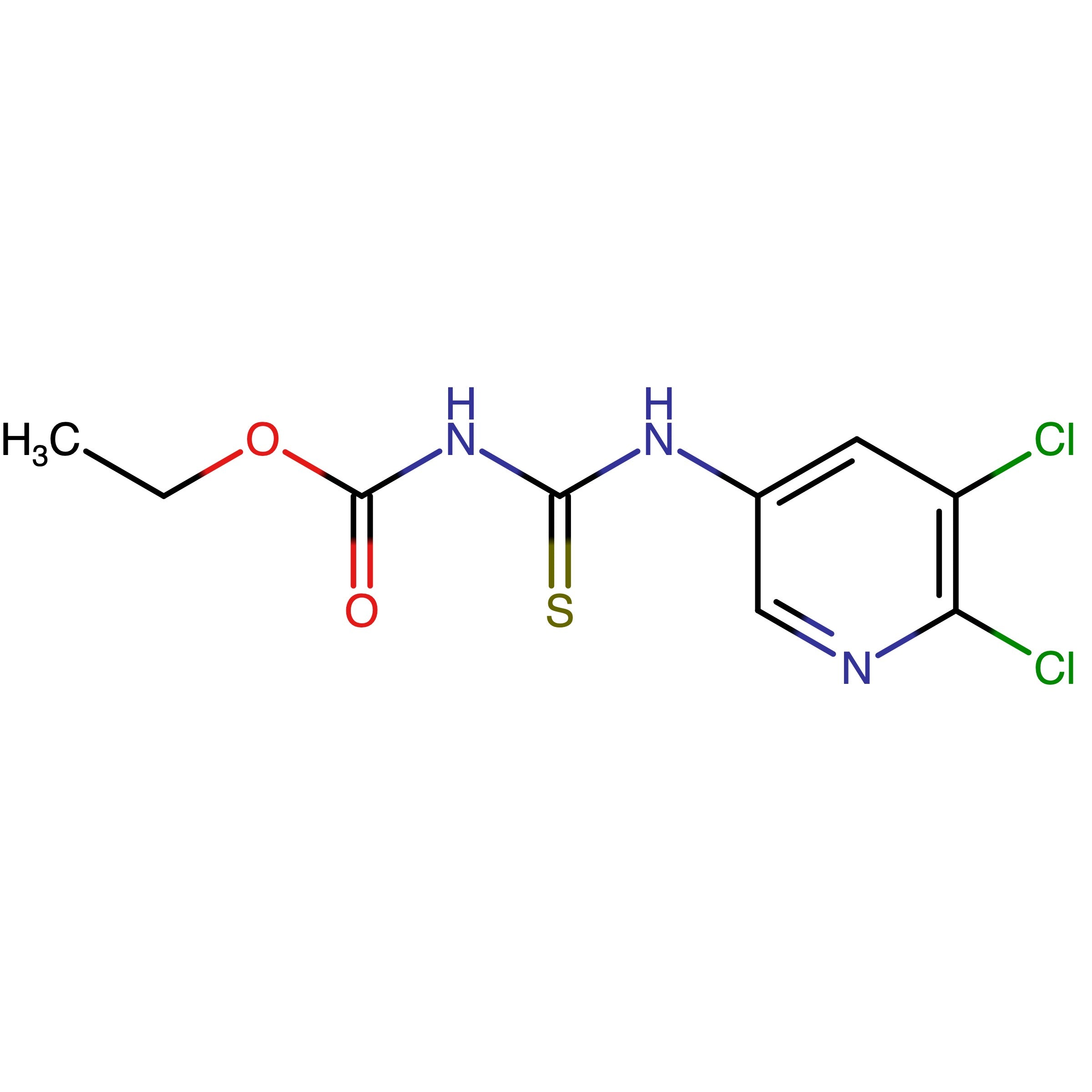 CAS 2588427-06-7 | Ethyl 3-(5,6-dichloropyridin-3-yl)thioureidocarboxylate