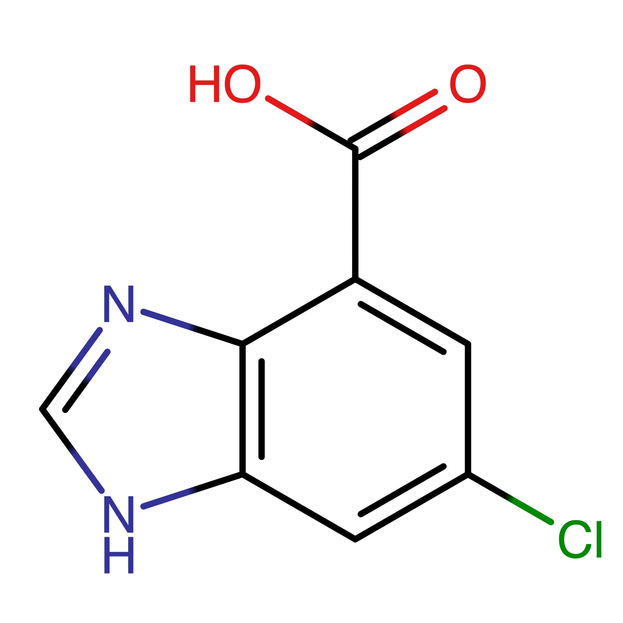 CAS 180569-27-1 | 6-Chlorobenzimidazole-4-carboxylic acid | MFCD02181085