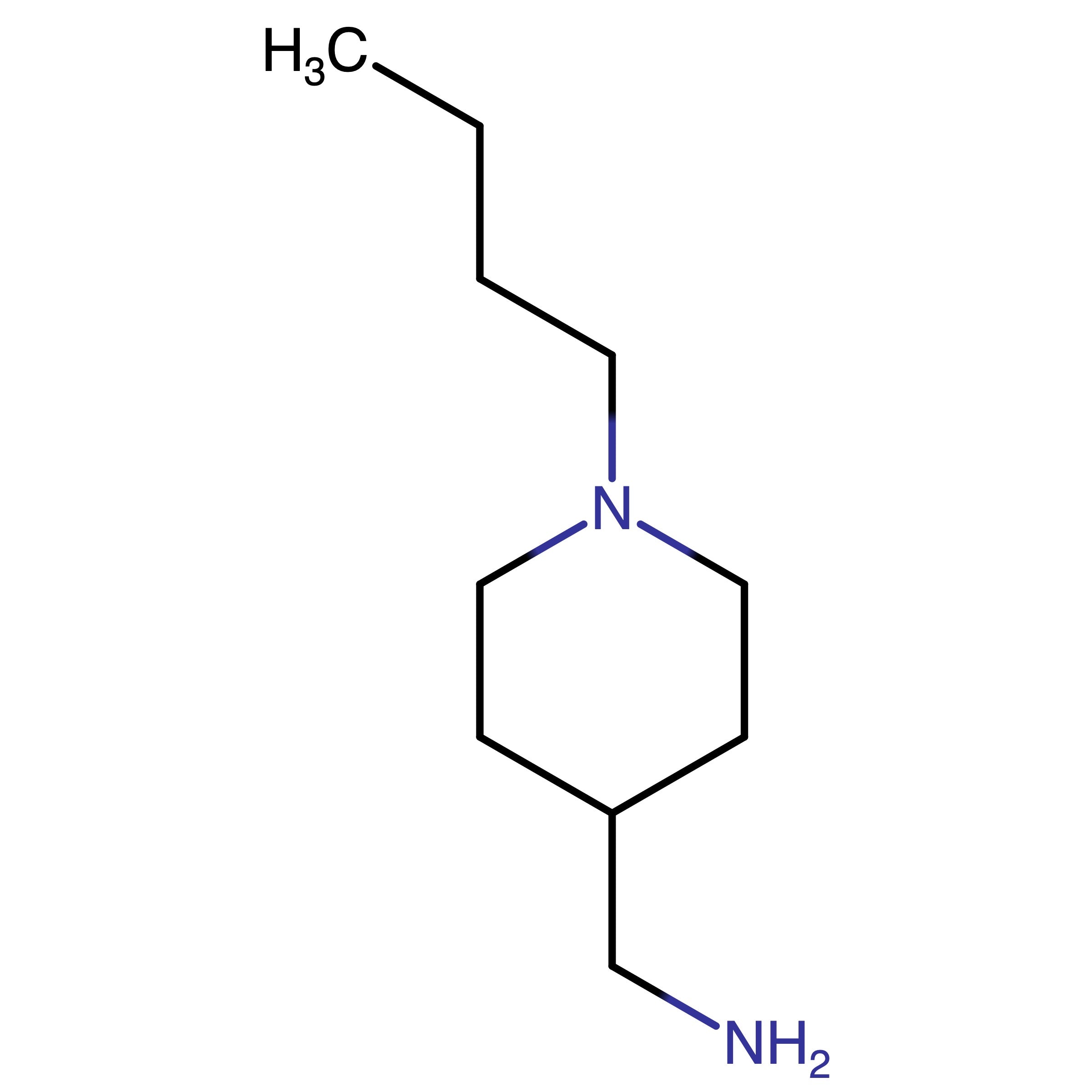 CAS 65017-57-4 | (1-Butylpiperidin-4-yl)methanamine | MFCD02684339