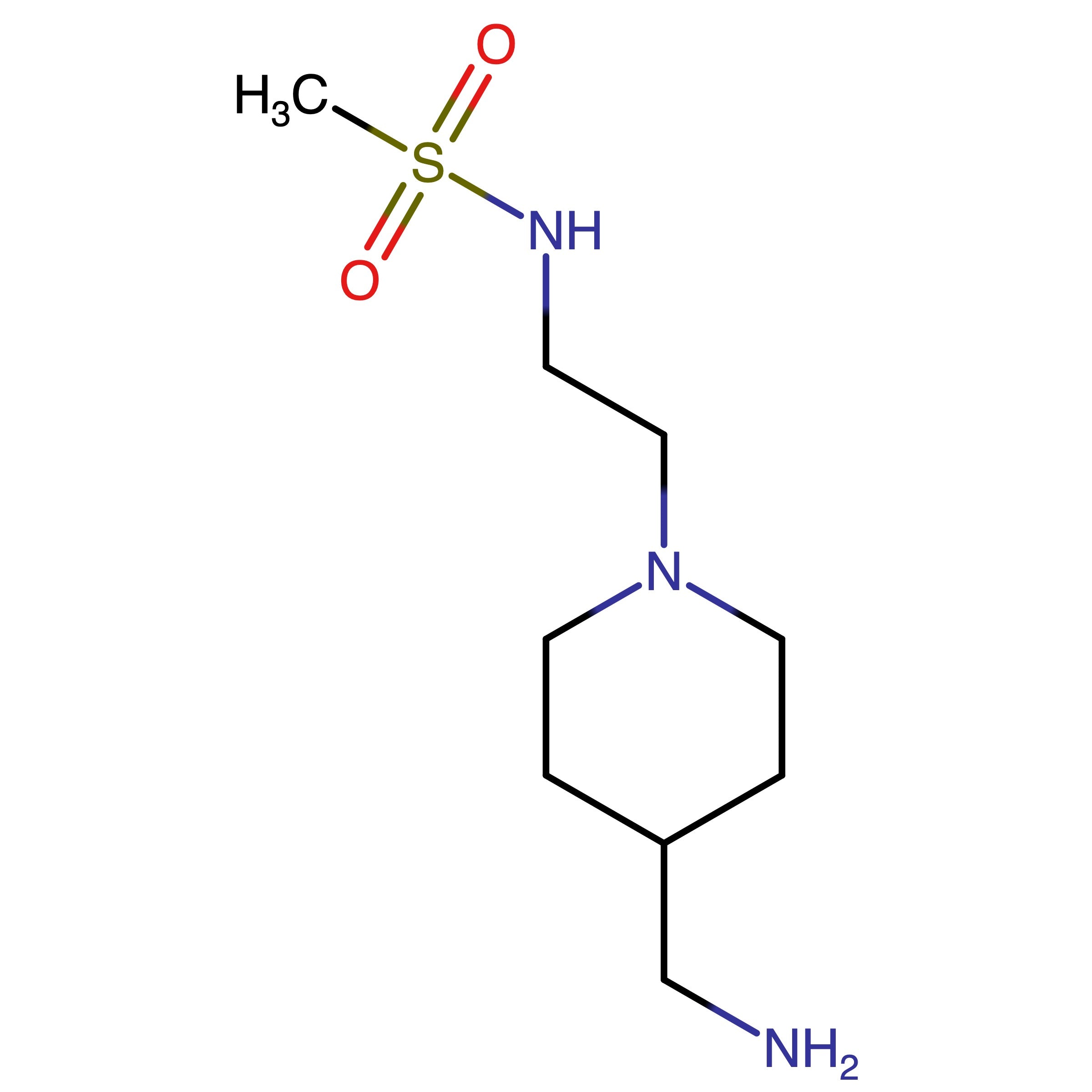 CAS 152820-99-0 | N-(2-(4-(Aminomethyl)piperidin-1-yl)ethyl)methanesulfonamide | MFCD20266115