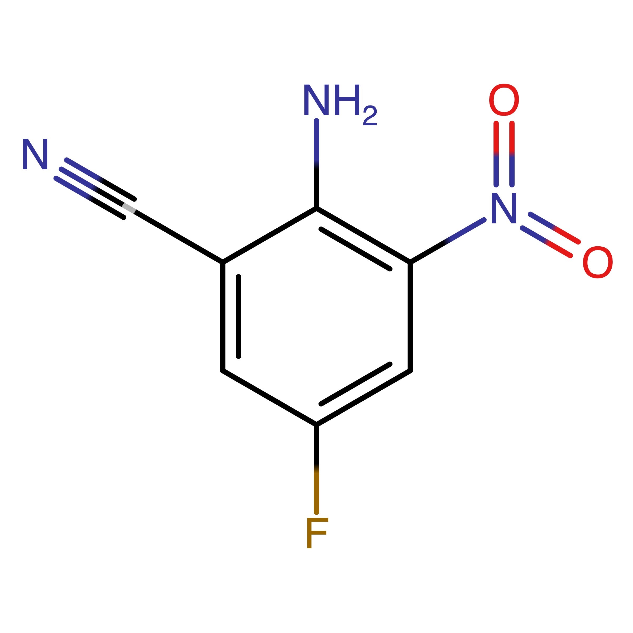CAS 912444-99-6 | 2-Amino-5-fluoro-3-nitrobenzonitrile | MFCD15527571