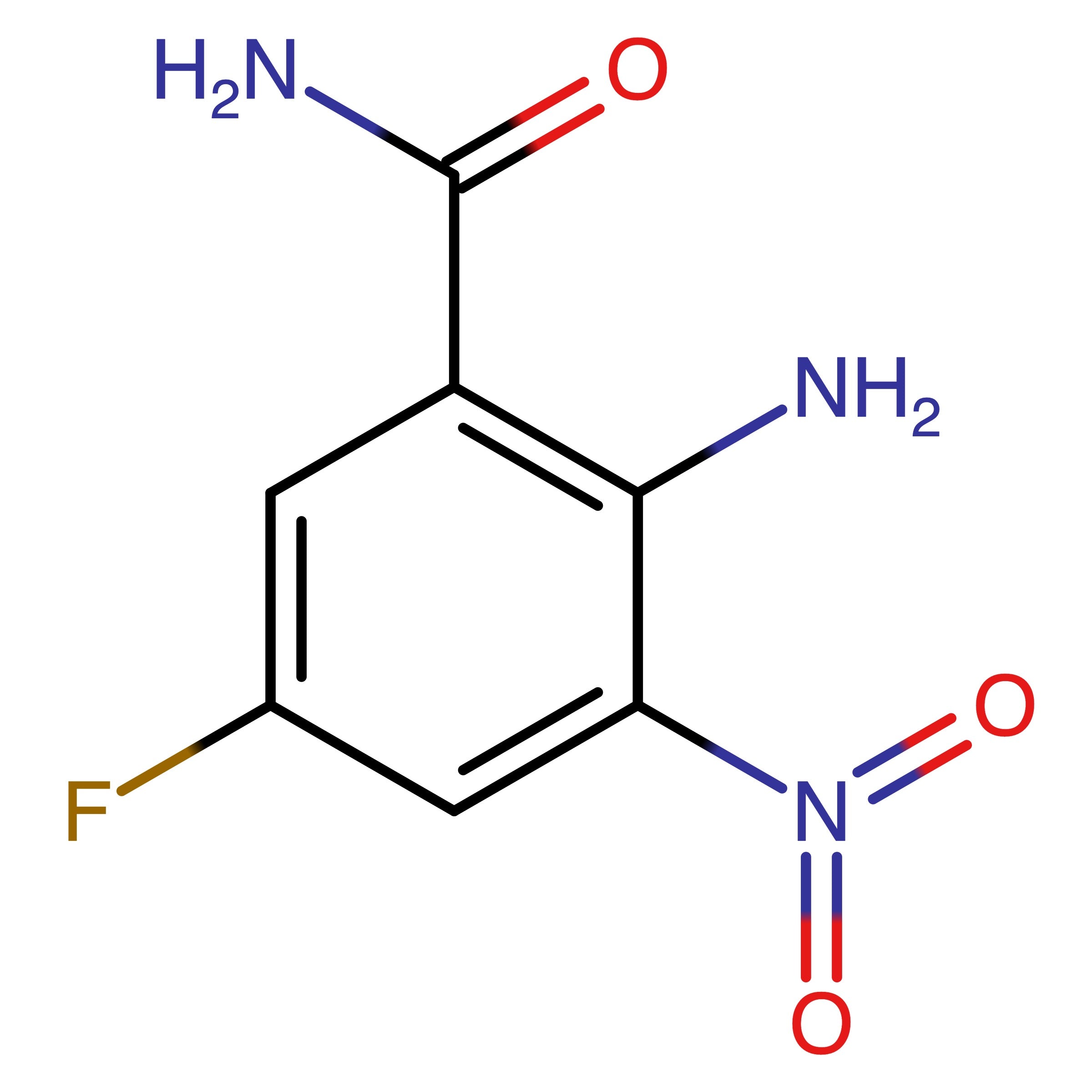 CAS 936551-84-7 | 2-Amino-5-fluoro-3-nitrobenzamide
