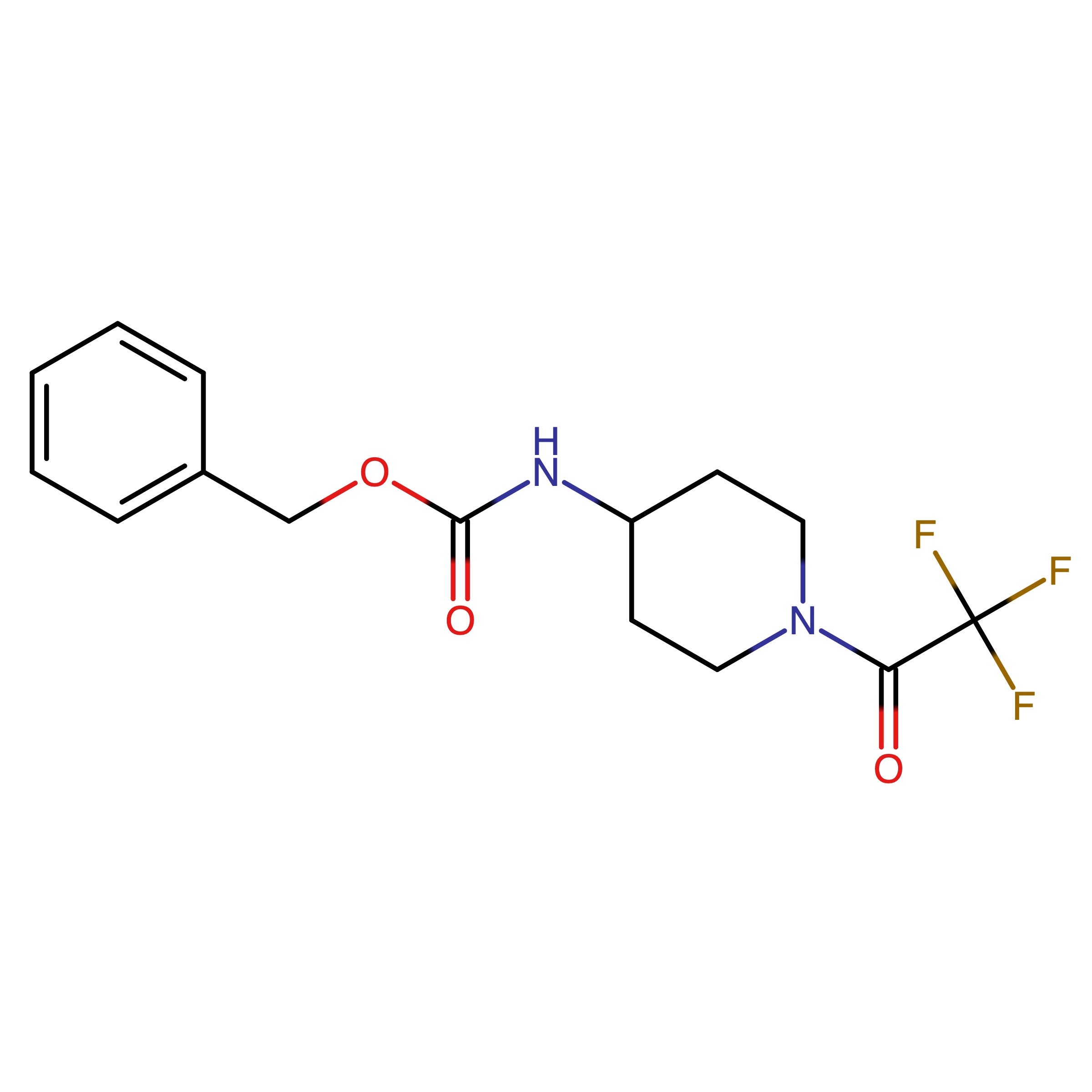 CAS 1795823-01-6 | Benzyl (1-(2,2,2-trifluoroacetyl)piperidin-4-yl)carbamate | MFCD29067642