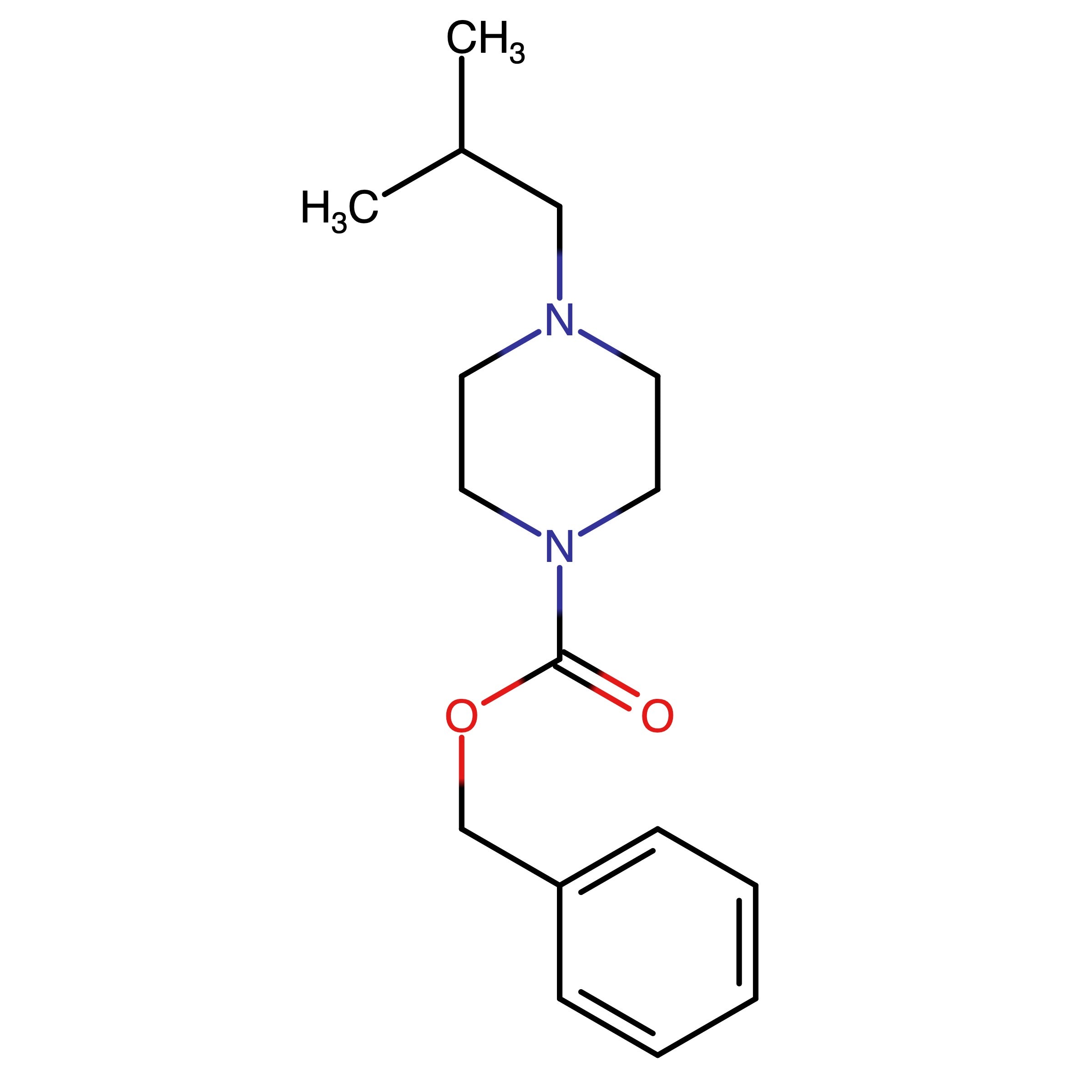CAS 629625-93-0 | Benzyl 4-iso-butylpiperazine-1-carboxylate