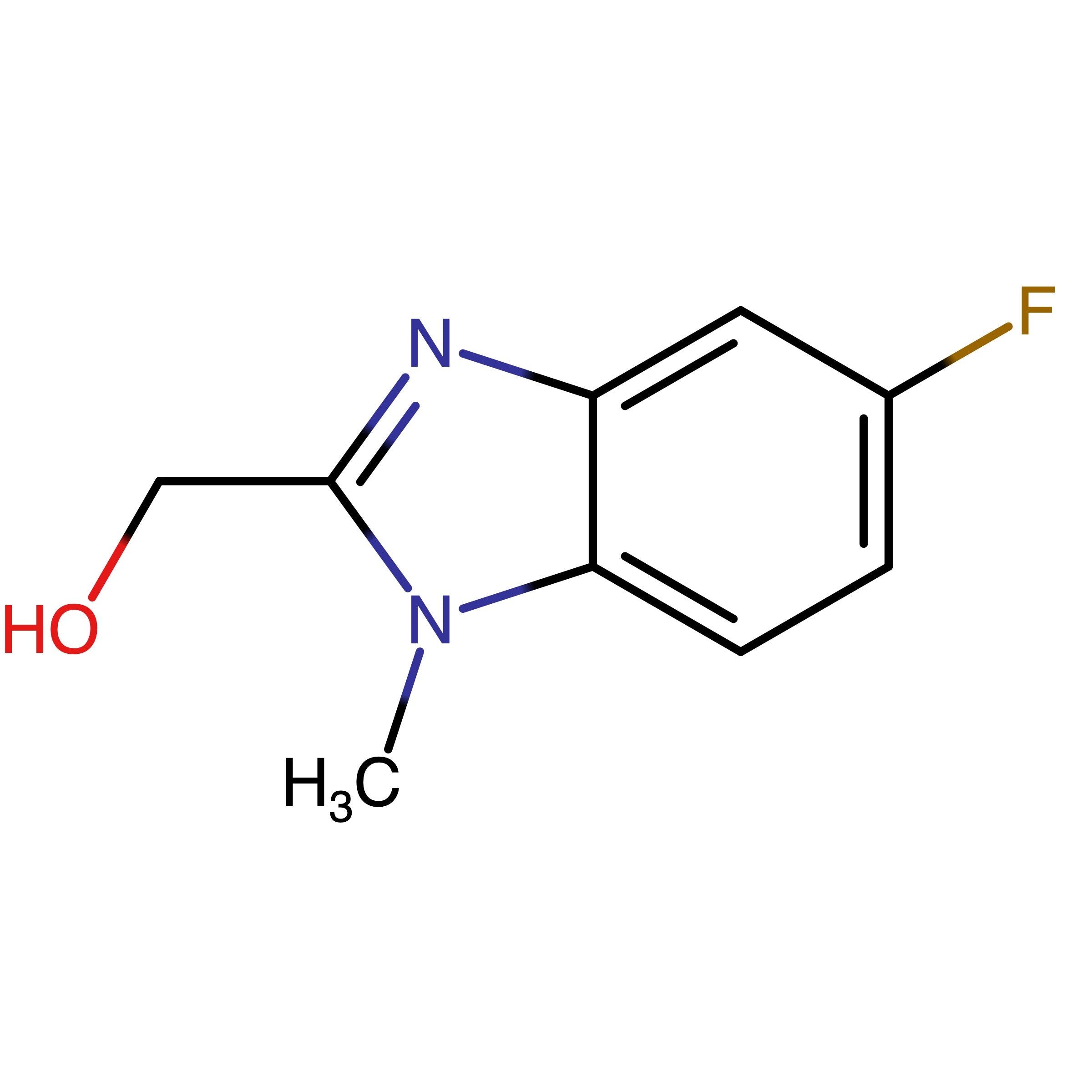 CAS 887571-19-9 | (N-Methyl-5-fluoro-1H-benzimidazole-2-yl)-methanol