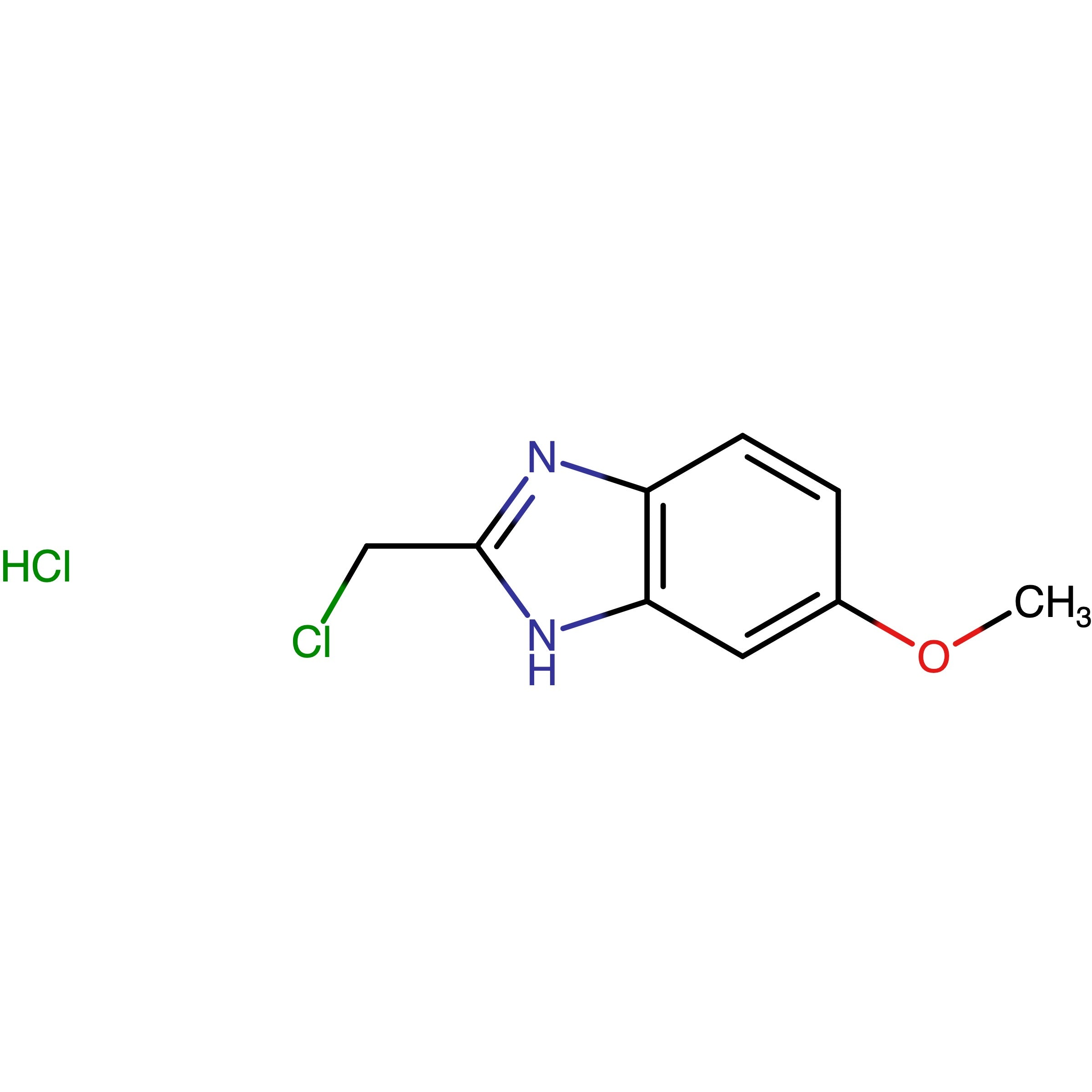 CAS 93905-65-8 | 2-(Chloromethyl)-5-methoxy-1H-benzimidazole hydrochloride salt
