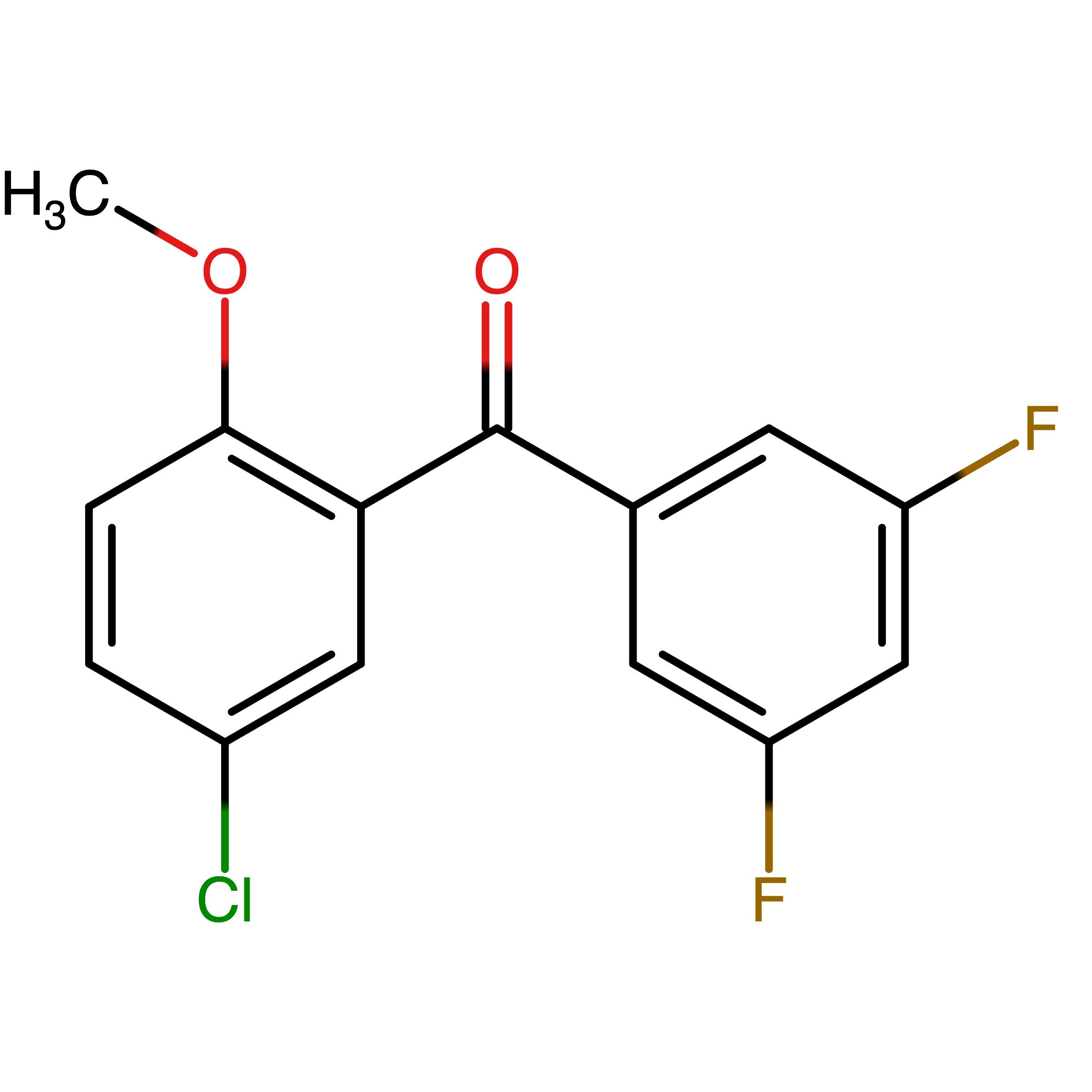 CAS 874889-35-7 | (5-Chloro-2-methoxyphenyl)(3,5-difluorophenyl)methanone