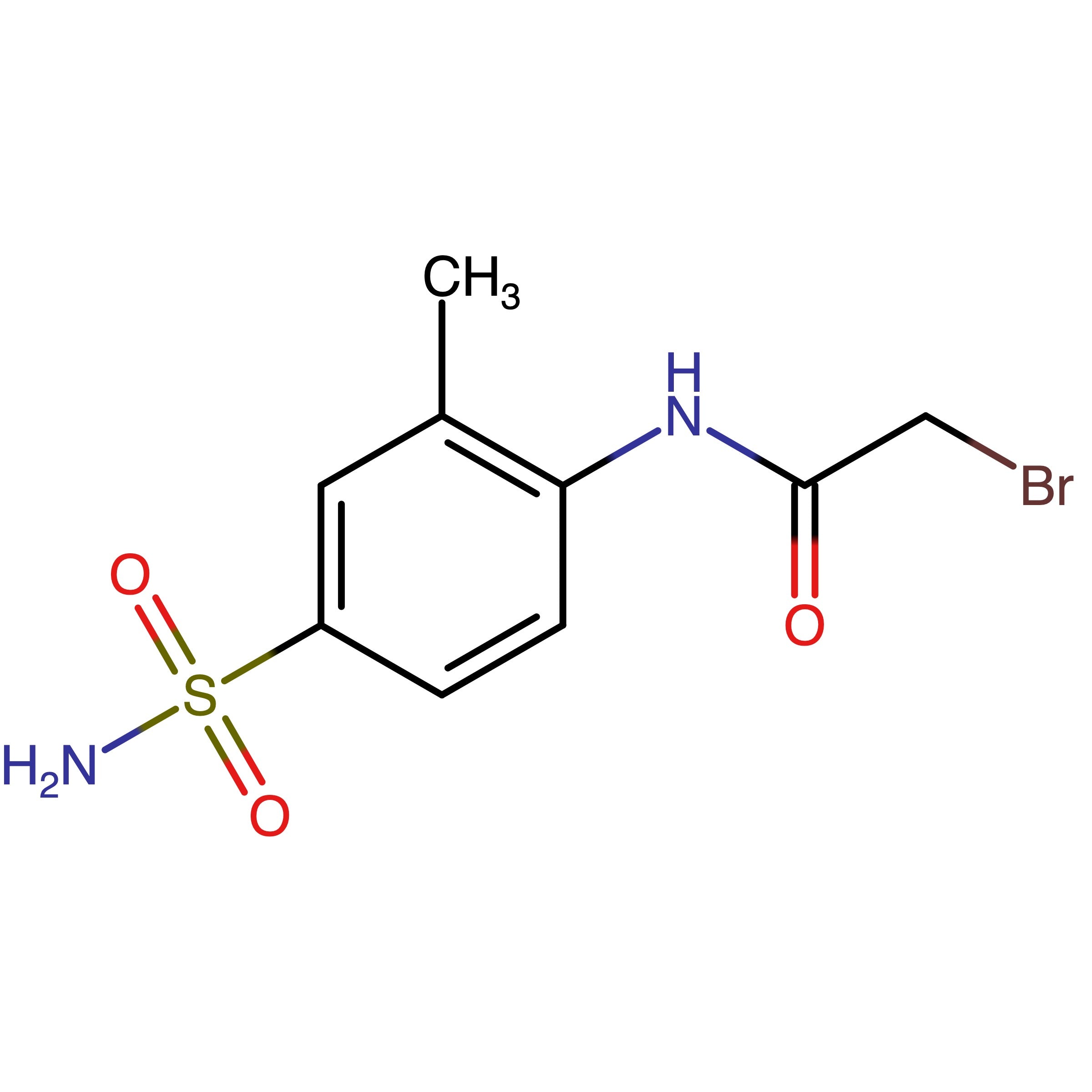 CAS 329944-57-2 | N-[4-(Aminosulfonyl)-2-methylphenyl]-2-bromoacetamide