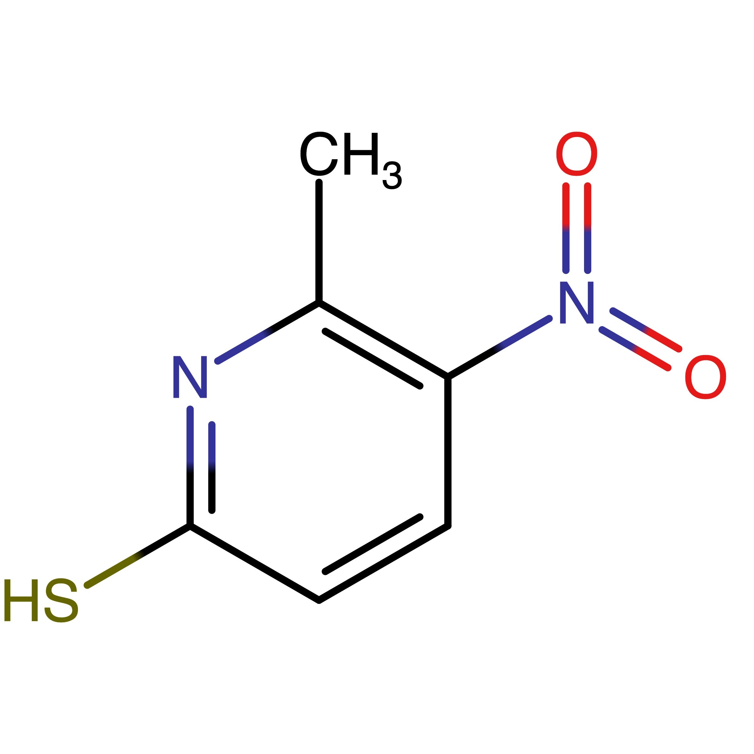 CAS 25391-81-5 | 6-Methyl-5-nitro-2-pyridinethiol