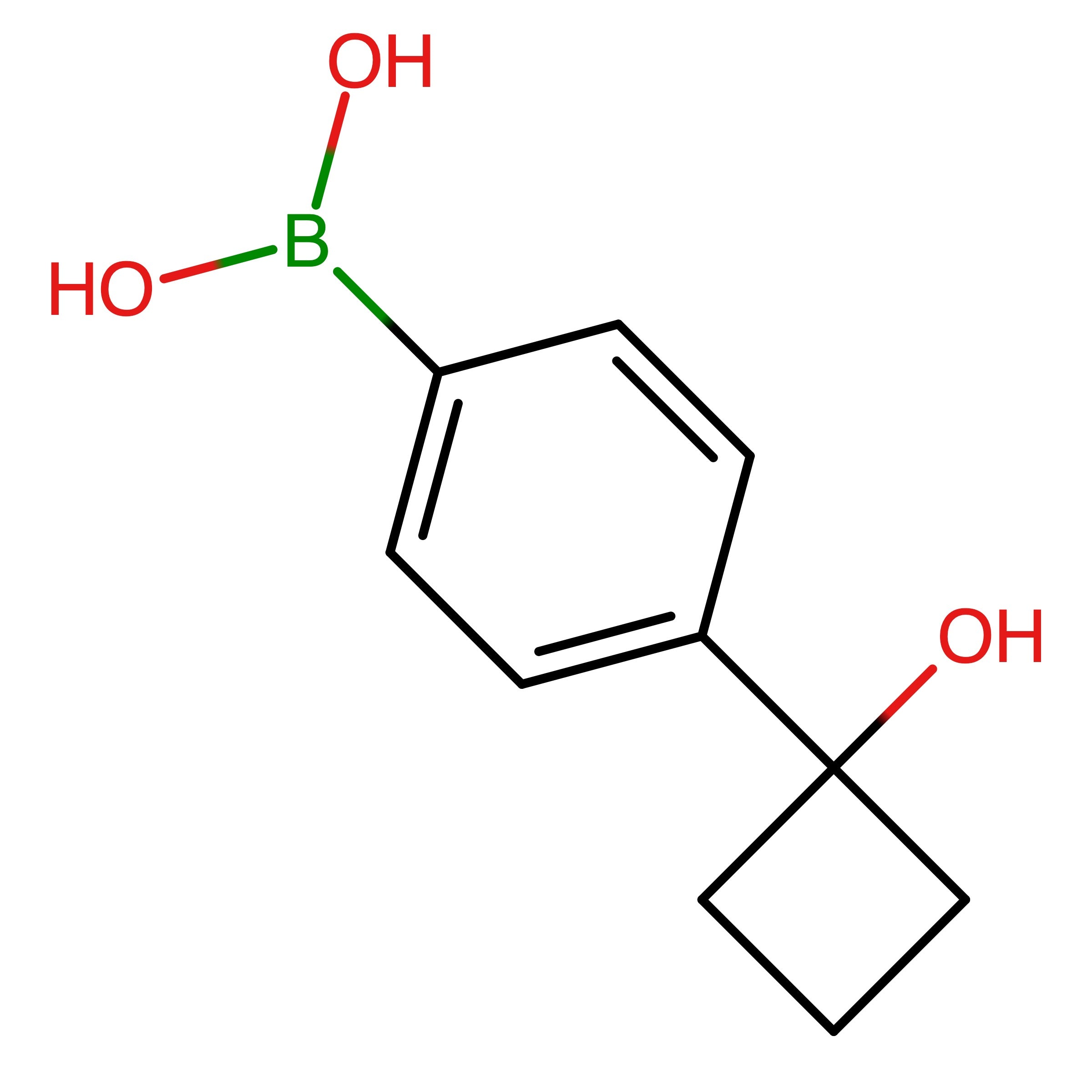 CAS 1467062-11-8 | [4-(1-Hydroxy-cyclobutyl)phenyl]boronic acid | MFCD30486545