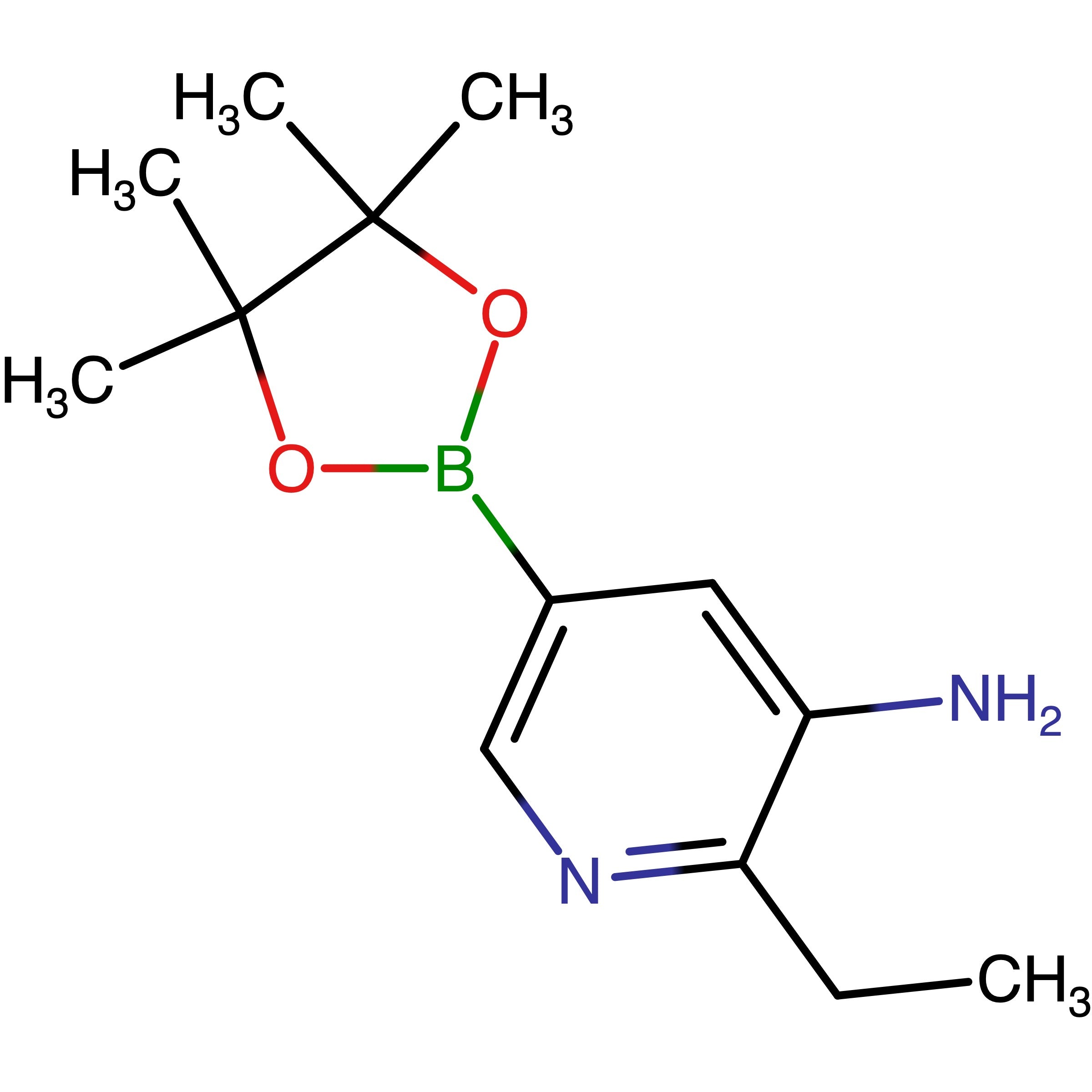 CAS 2194550-42-8 | 2-Ethyl-5-(4,4,5,5-tetramethyl-1,3,2-dioxaborolan-2-yl)pyridin-3-amine