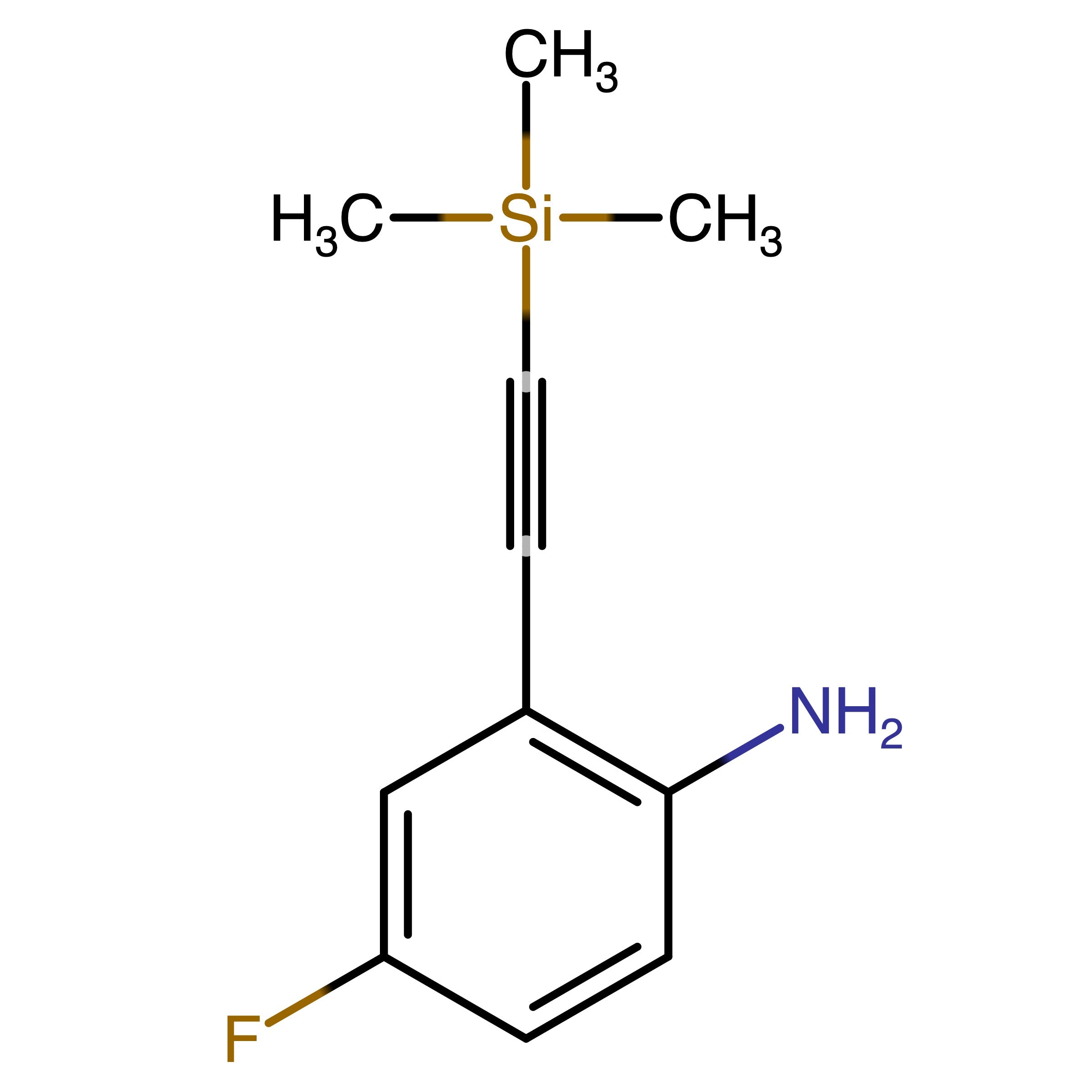 CAS 887903-01-7 | 4-Fluoro-2-((trimethylsilyl)ethynyl)aniline