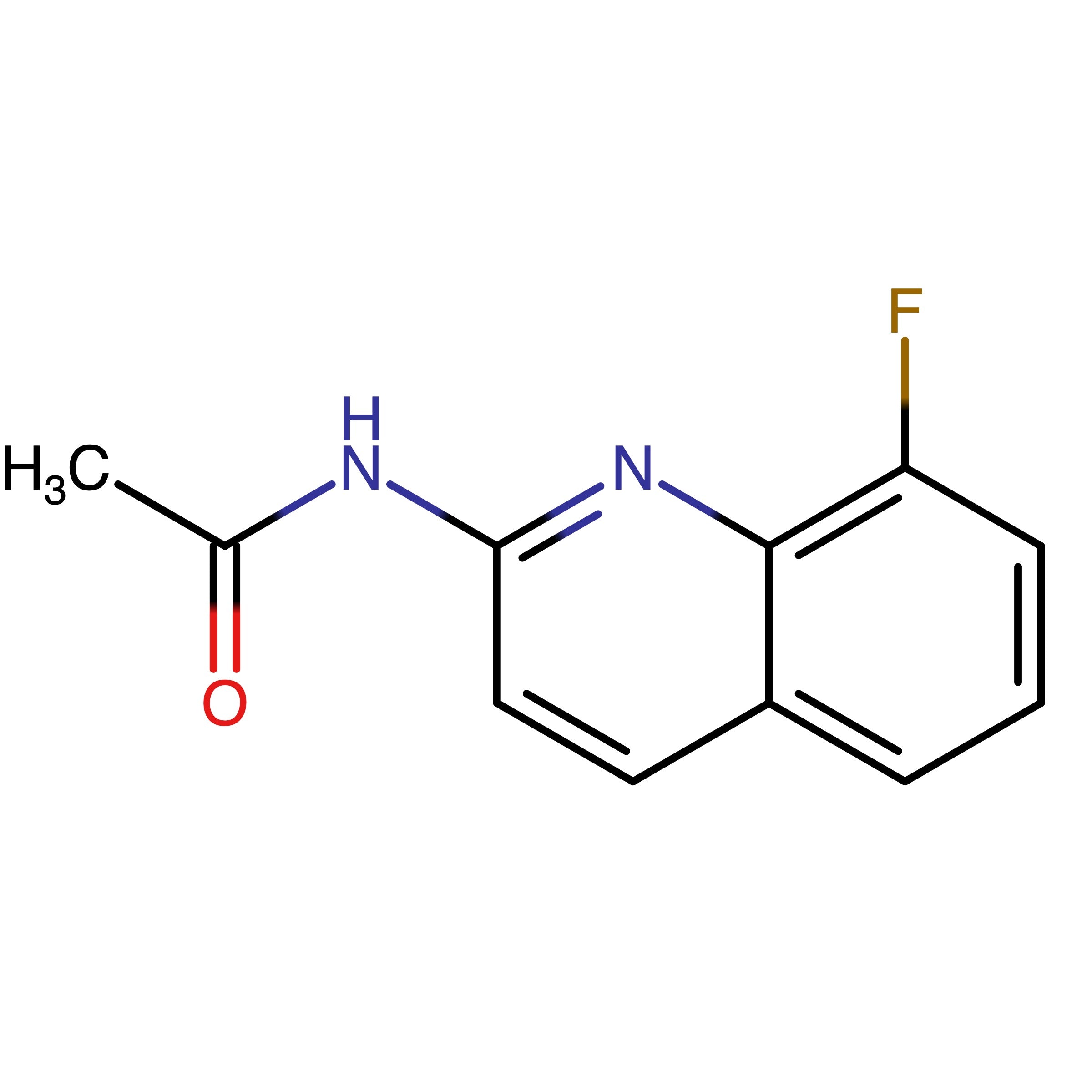 CAS 2677029-52-4 | N-(8-Fluoroquinolin-2-yl)acetamide