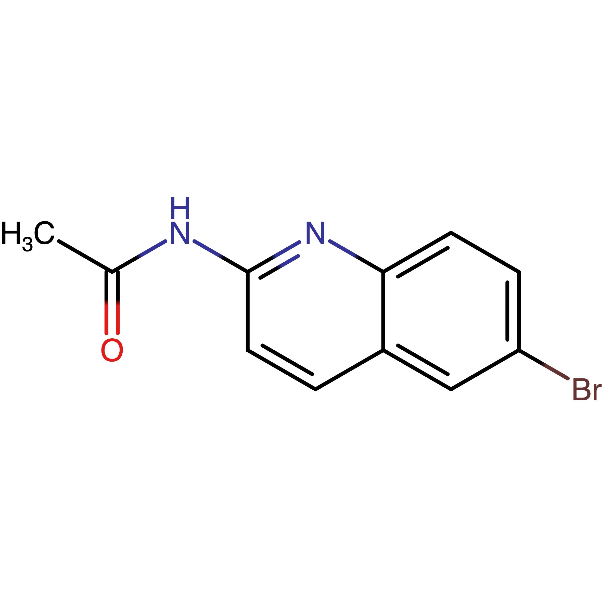 CAS 1201845-09-1 | N-(6-Bromoquinolin-2-yl)acetamide