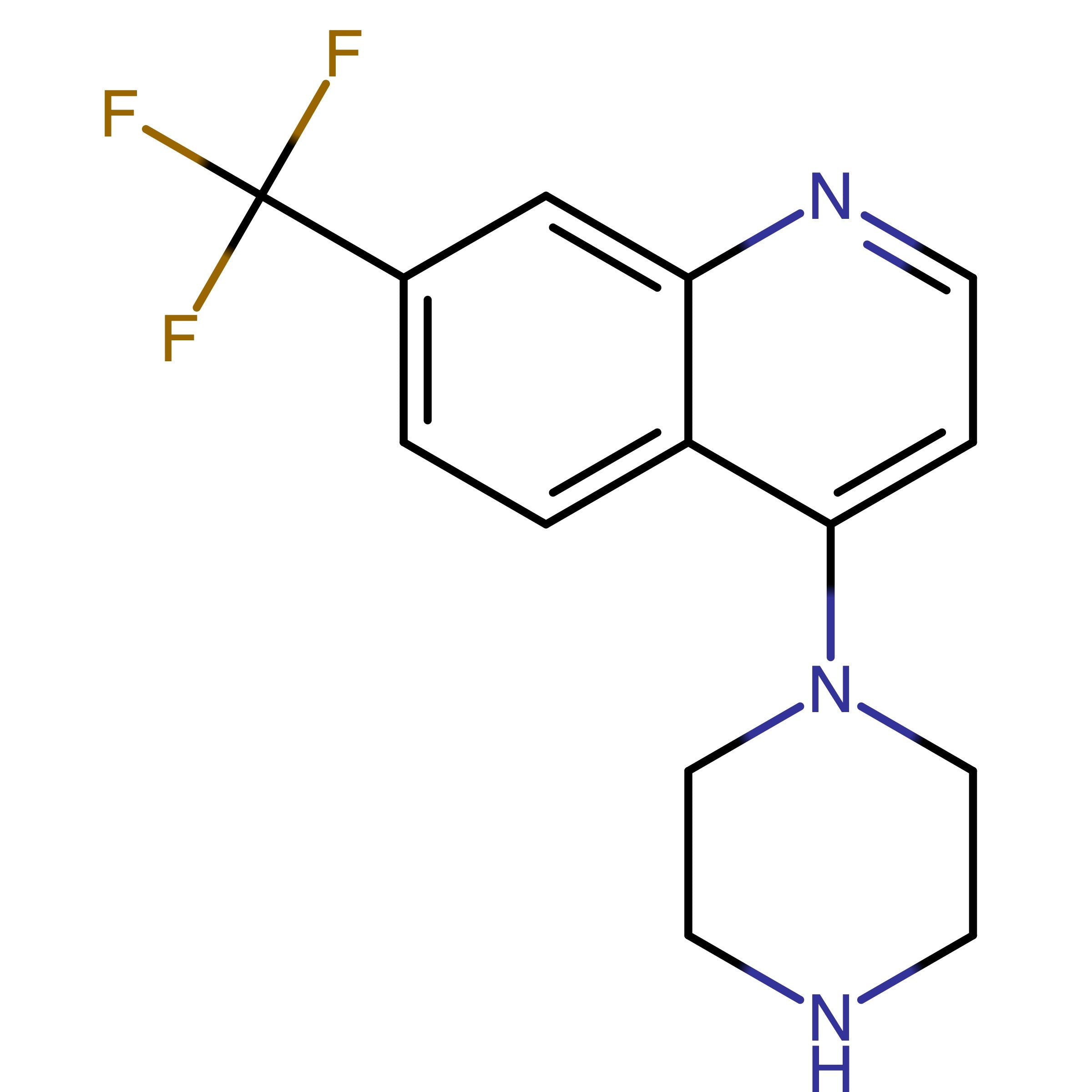 CAS 104668-02-2 | 4-(Piperazin-1-yl)-7-(trifluoromethyl)quinoline | MFCD14702423