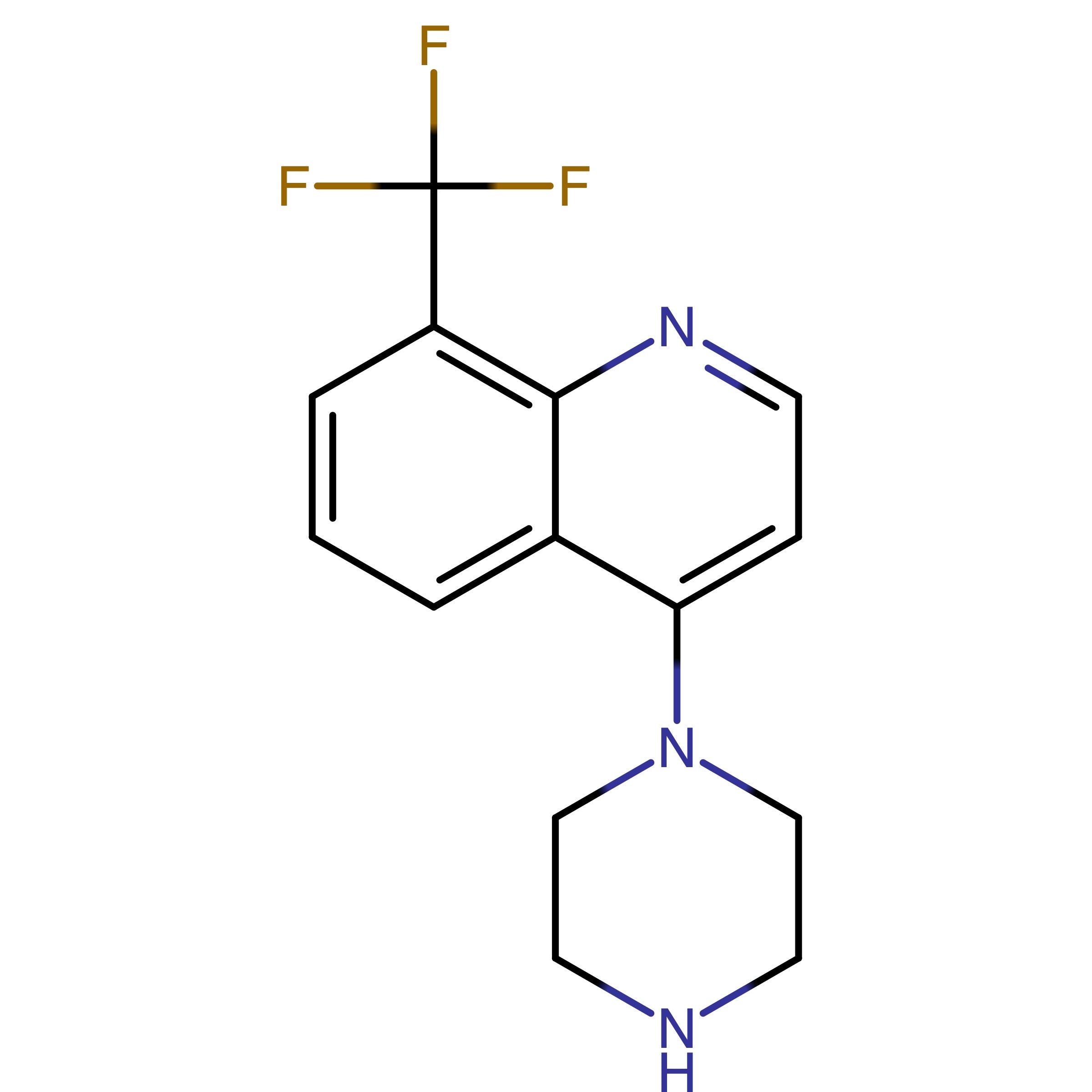 CAS 205260-10-2 | 4-(Piperazin-1-yl)-8-(trifluoromethyl)quinoline
