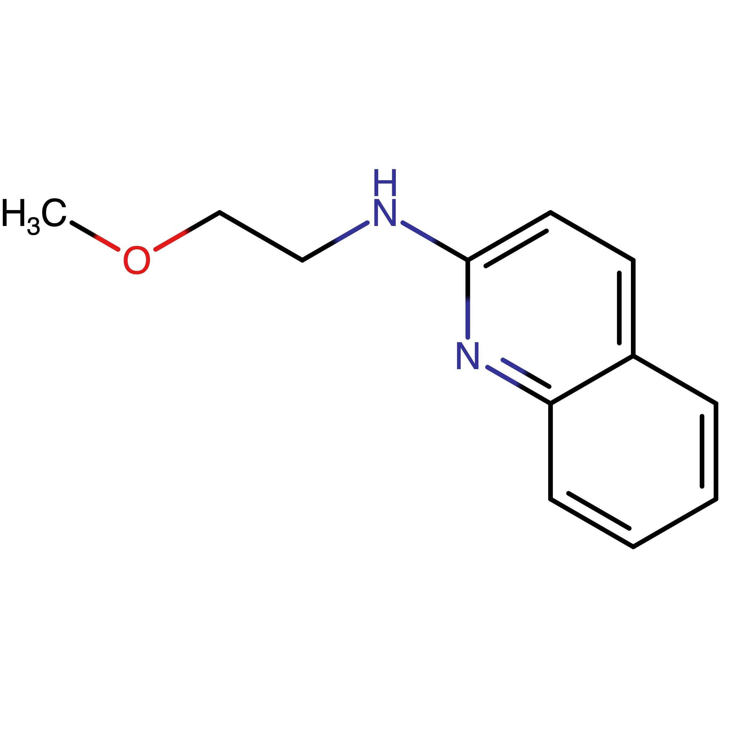CAS 1036445-02-9 | N-(2-Methoxyethyl)quinolin-2-amine